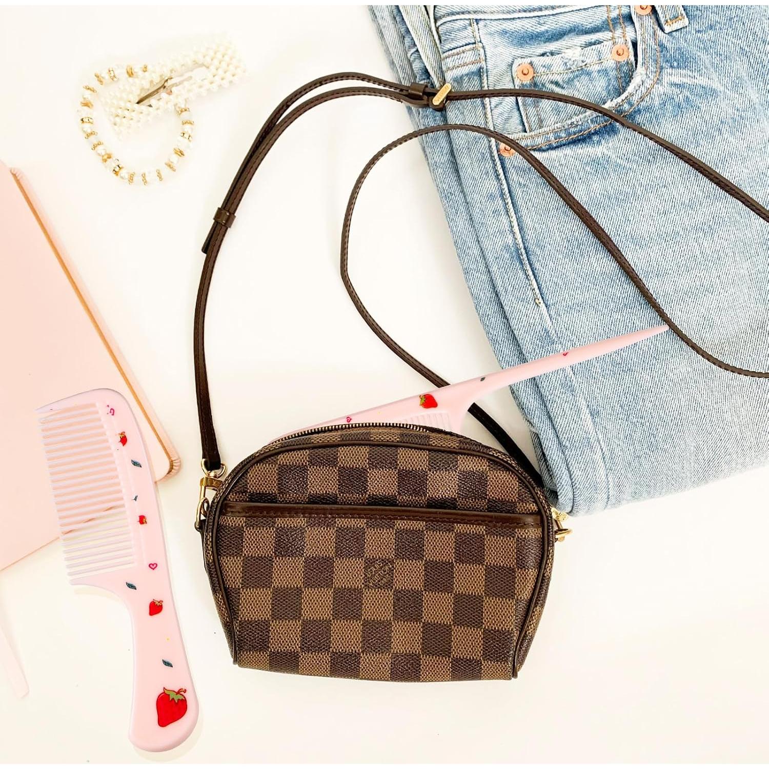 Juego de 2 Peines Lindos BOXOB Rosa para Niños y Niñas