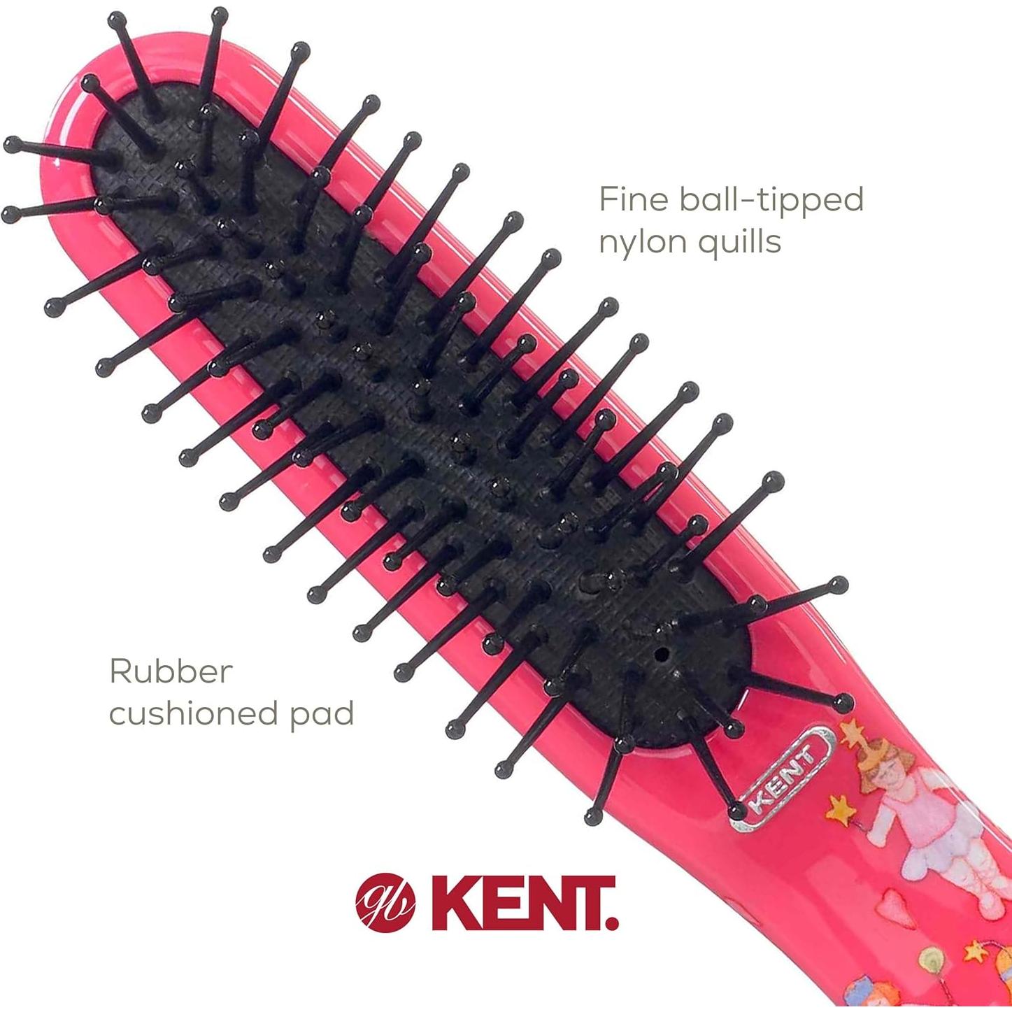 Cepillo Desenredante para Niños Kent ARTH1 con Cerdas Suaves