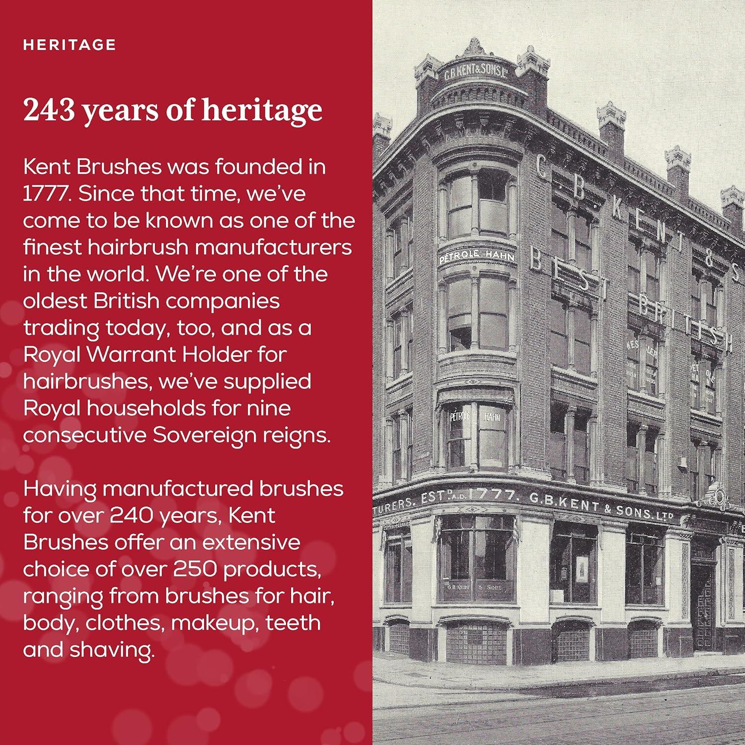 Cepillo Desenredante para Niños Kent ARTH1 con Cerdas Suaves