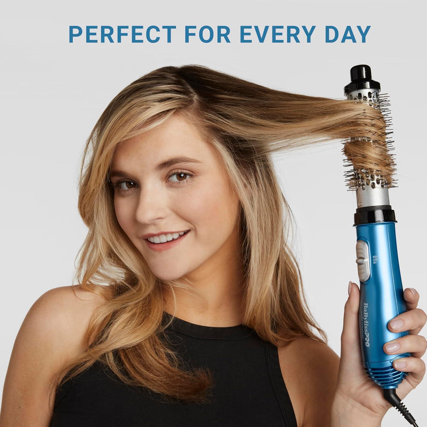 BaBylissPRO Cepillo de Aire Caliente 33cm Cerda Suave