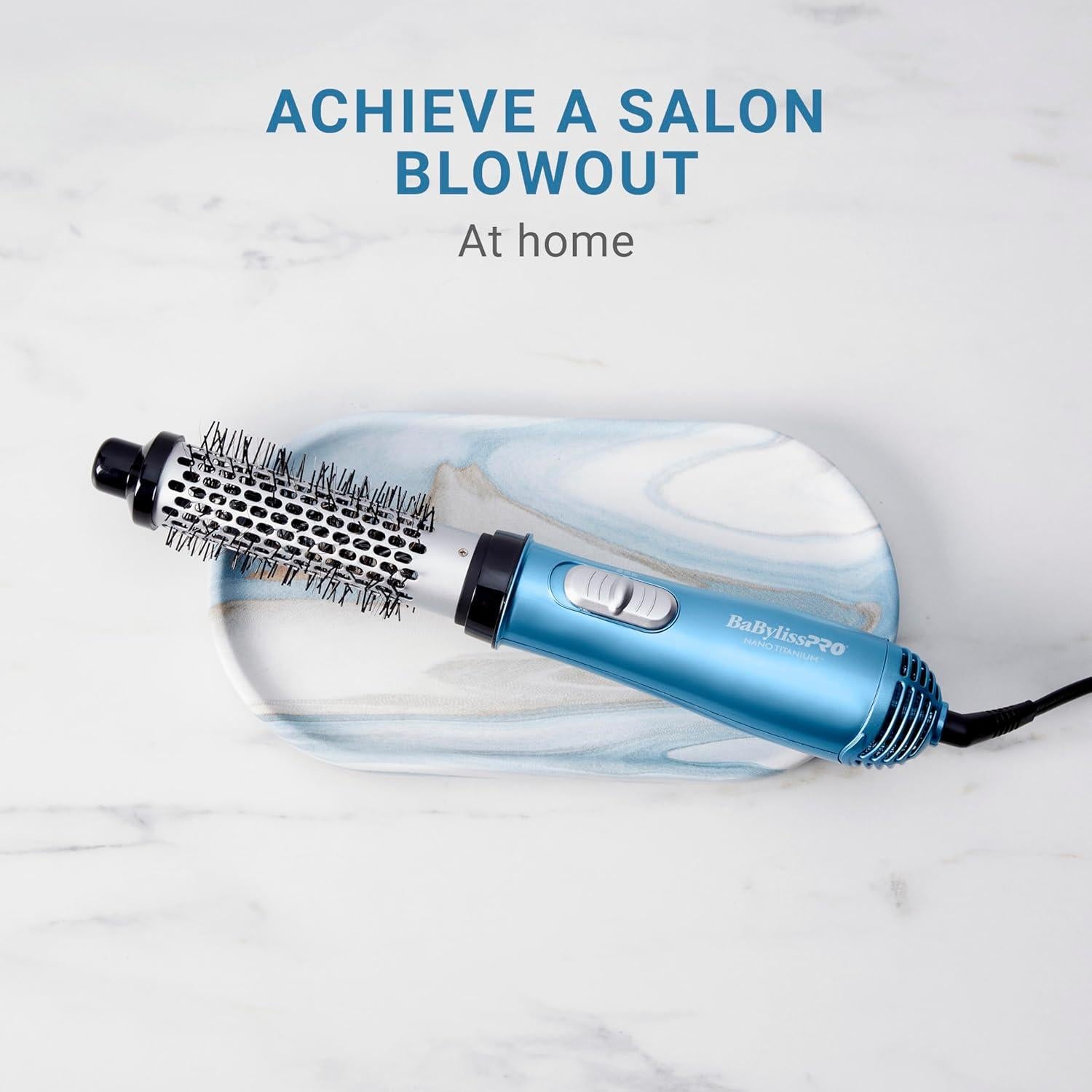 BaBylissPRO Cepillo de Aire Caliente 33cm Cerda Suave