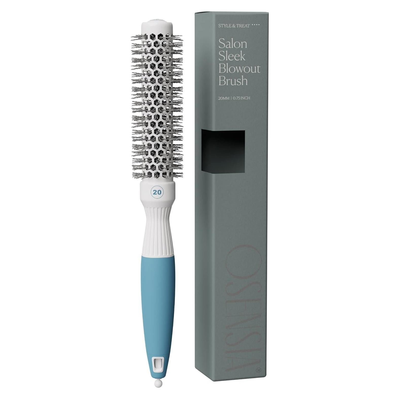 Cepillo Redondo Mini Osensia 1.9 cm para Cabello Seco o Húmedo