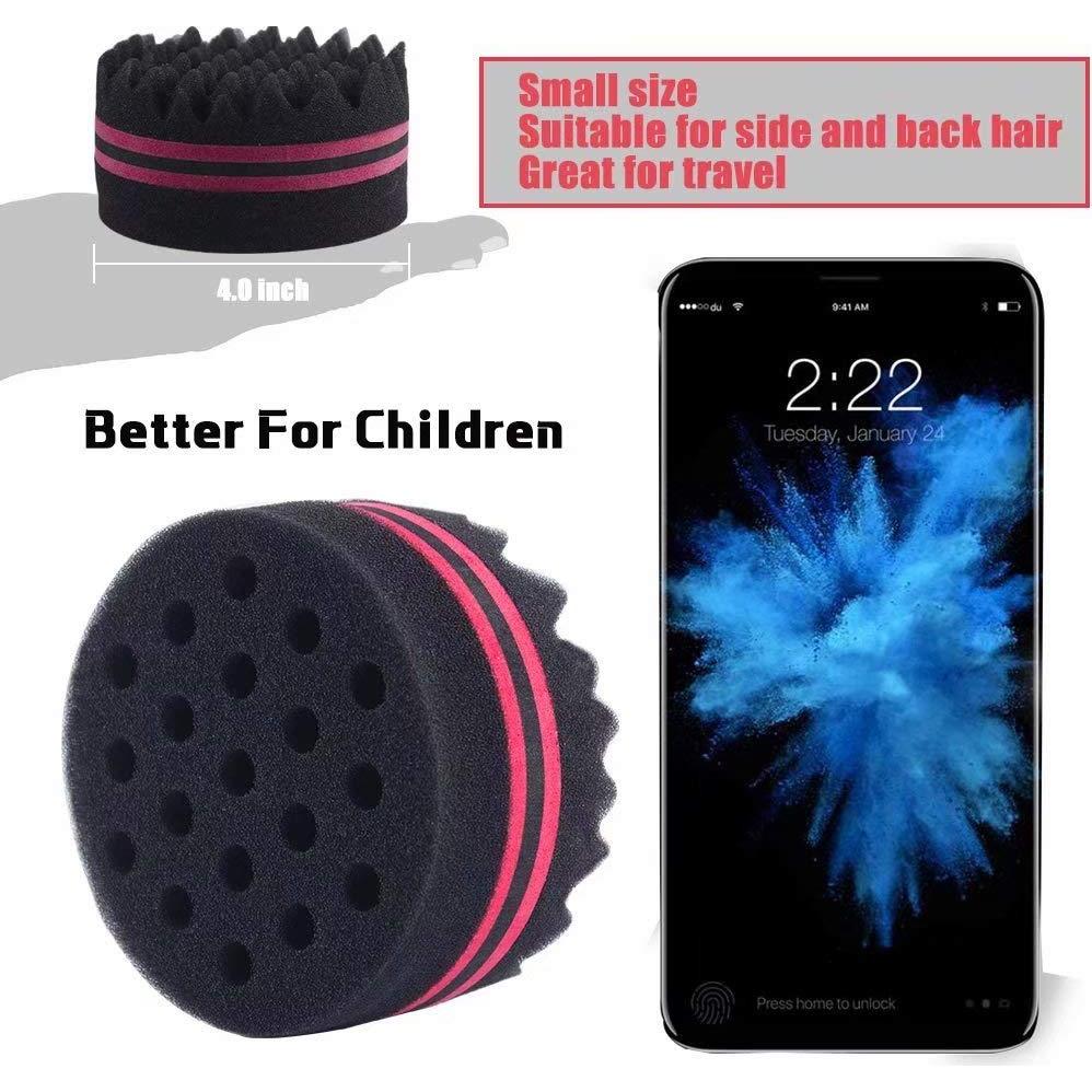 Esponja para Cabello Afro ORIY 2 Piezas Diseño Dual