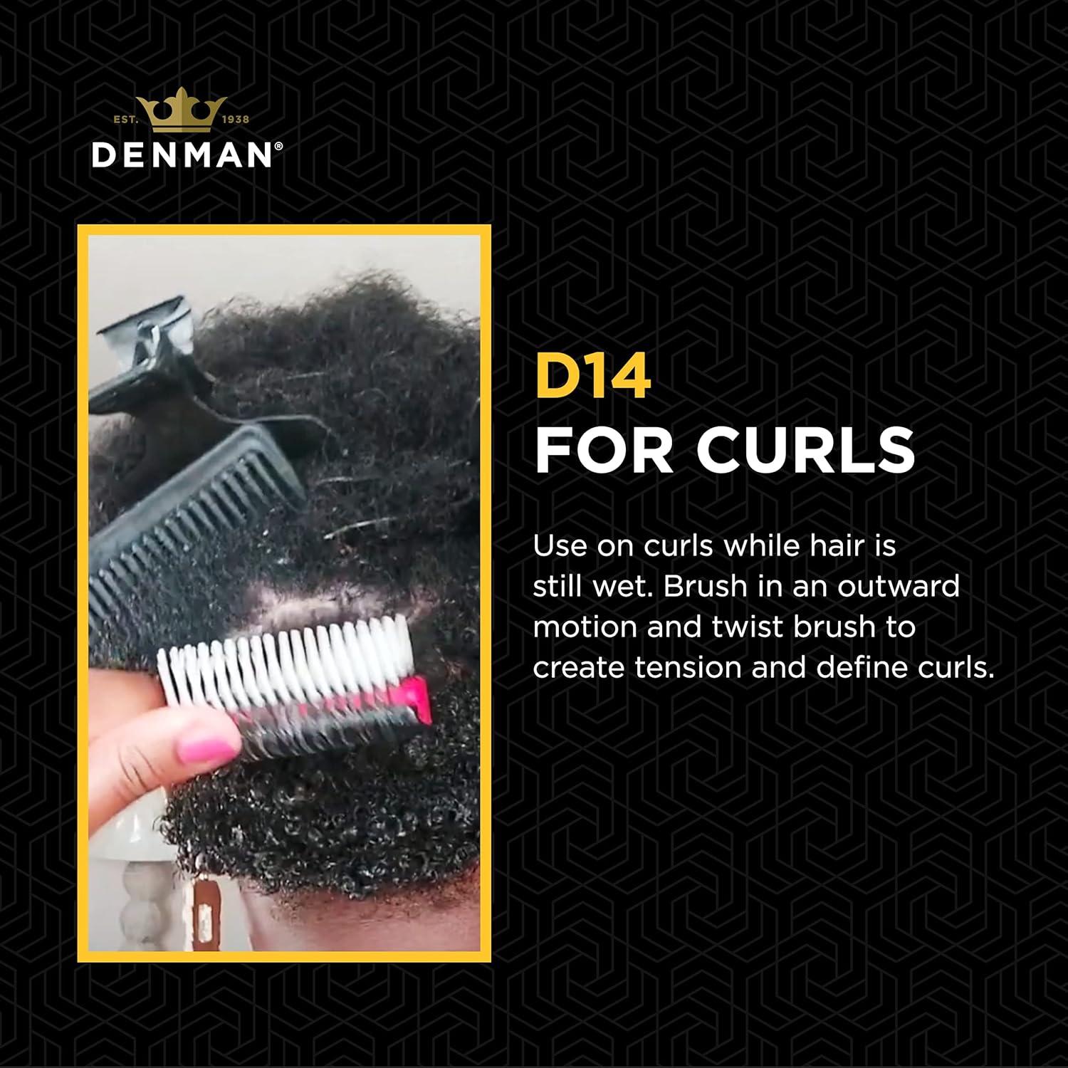 Cepillo de Cabello Denman Mini Curl Definer D14 - 7 Filas
