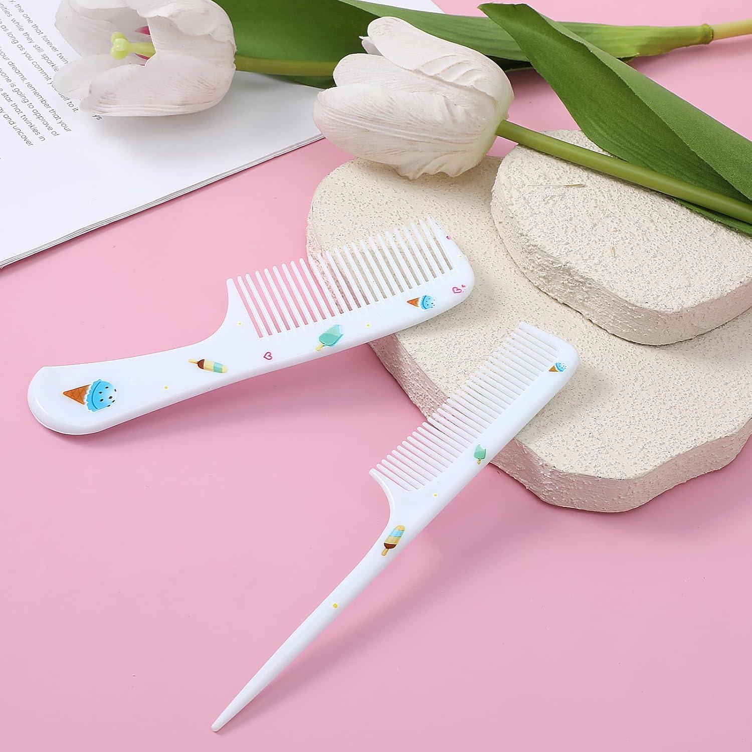 Juego de 4 Cepillos para Cabello Niños Psyqtsuary Azul/Rosa