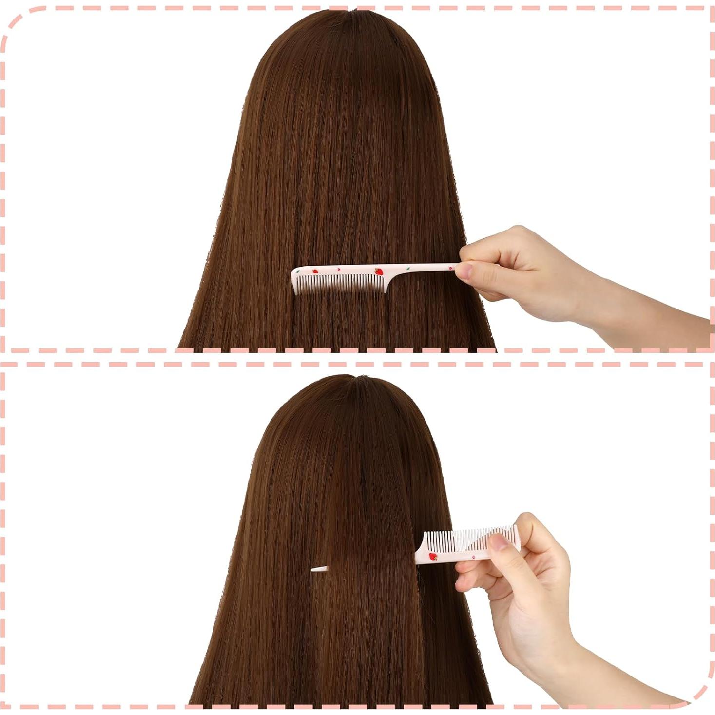 Juego de 4 Cepillos para Cabello Niños Psyqtsuary Azul/Rosa