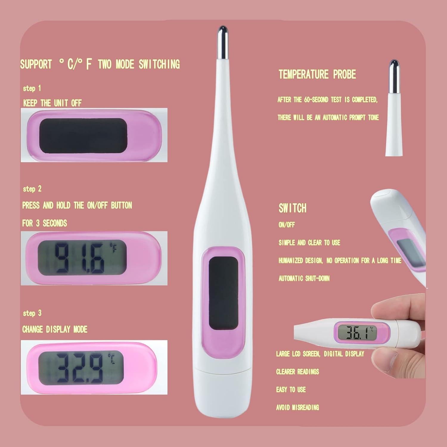 Kit de Cuidado para Bebés 10 en 1 VZAYQUP - Rosa