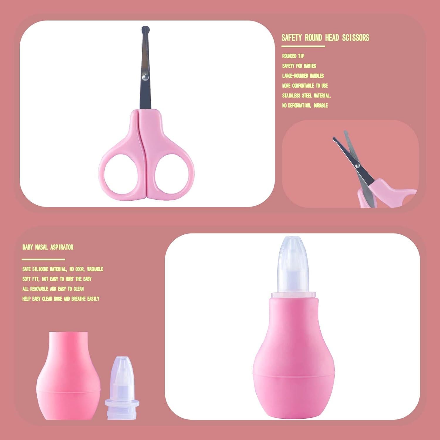 Kit de Cuidado para Bebés 10 en 1 VZAYQUP - Rosa