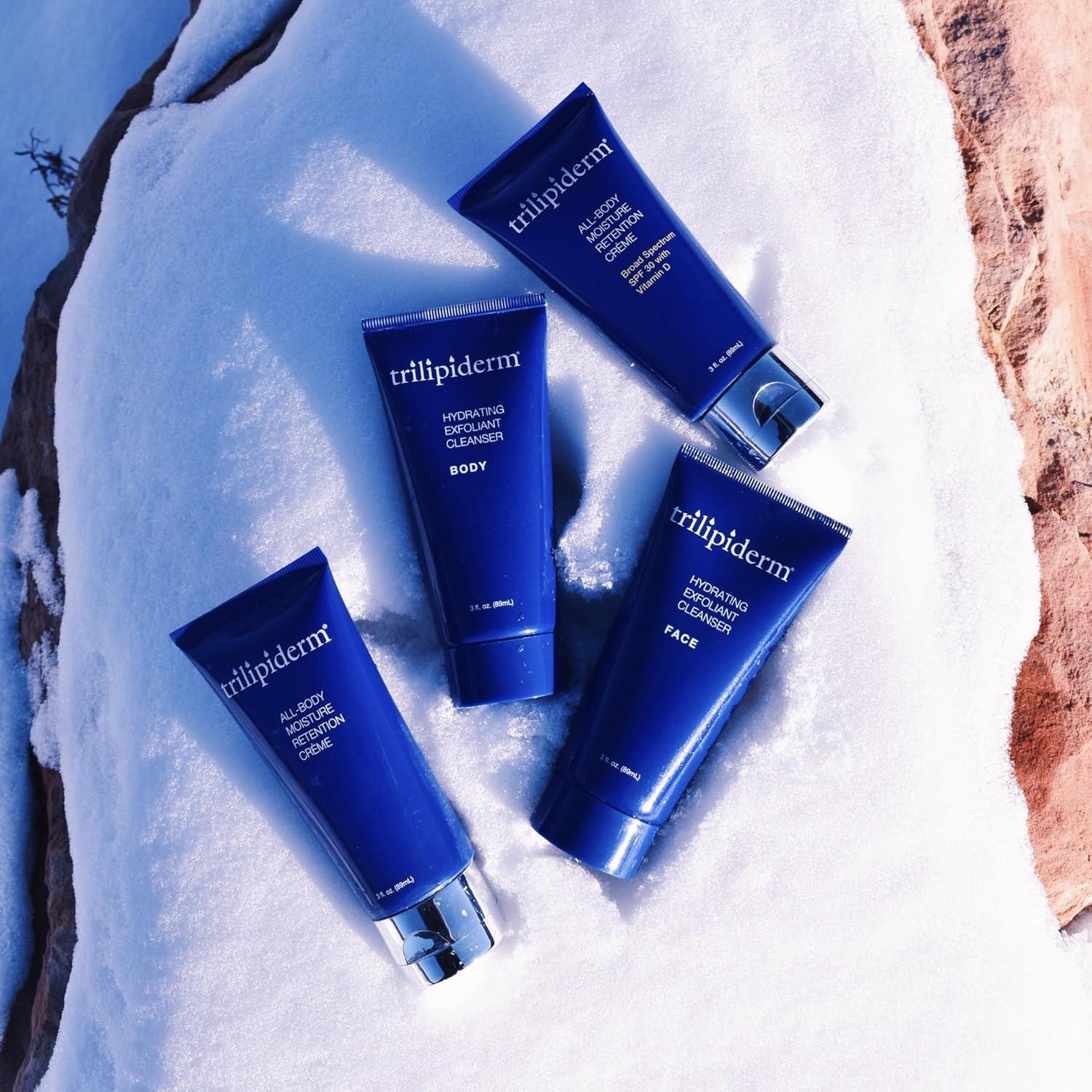 Limpiador Exfoliante Hidratante Trilipiderm 89 ml - Jabón Corporal 3 en 1