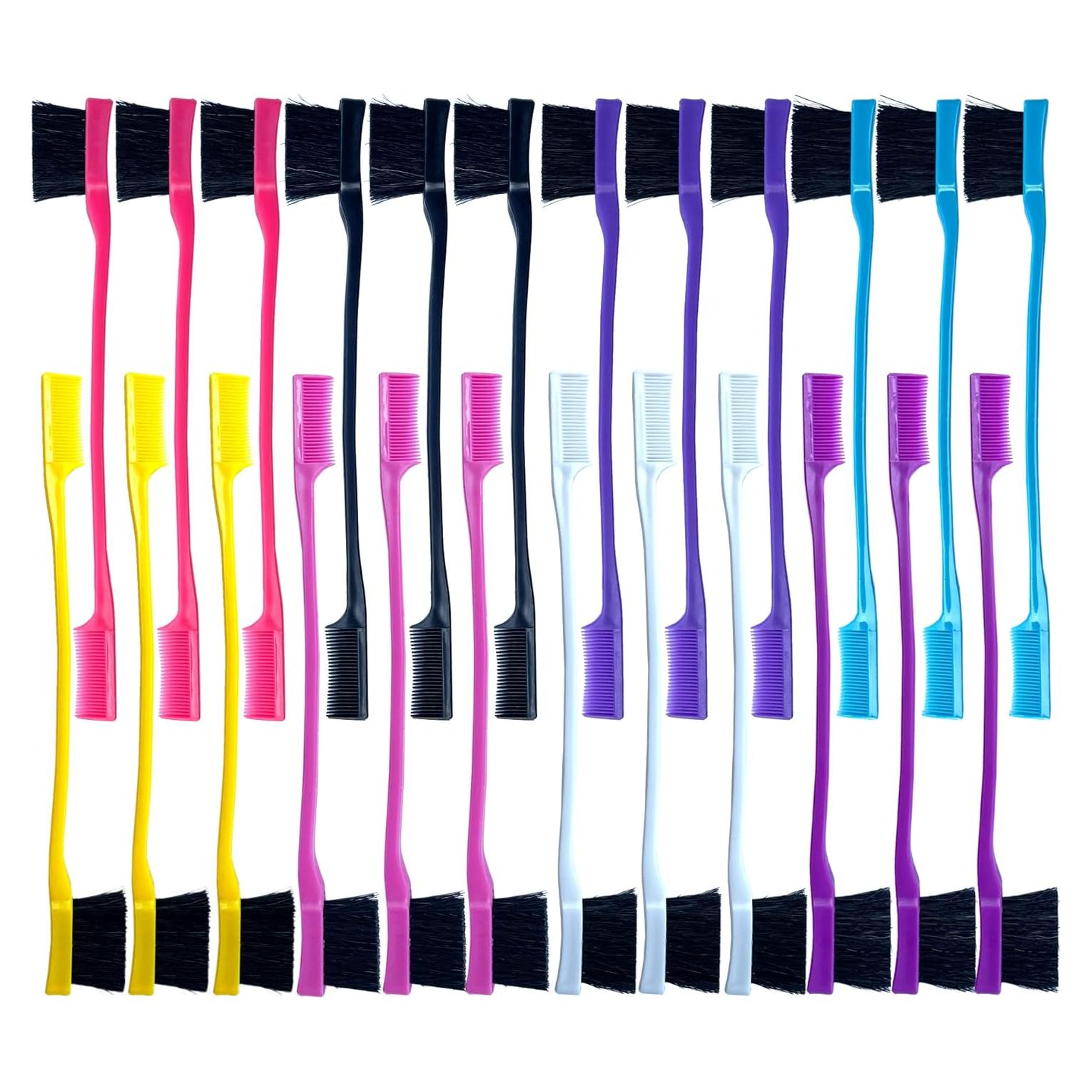 Juego de 24 Cepillos y Peines para Cabello AcceLeah