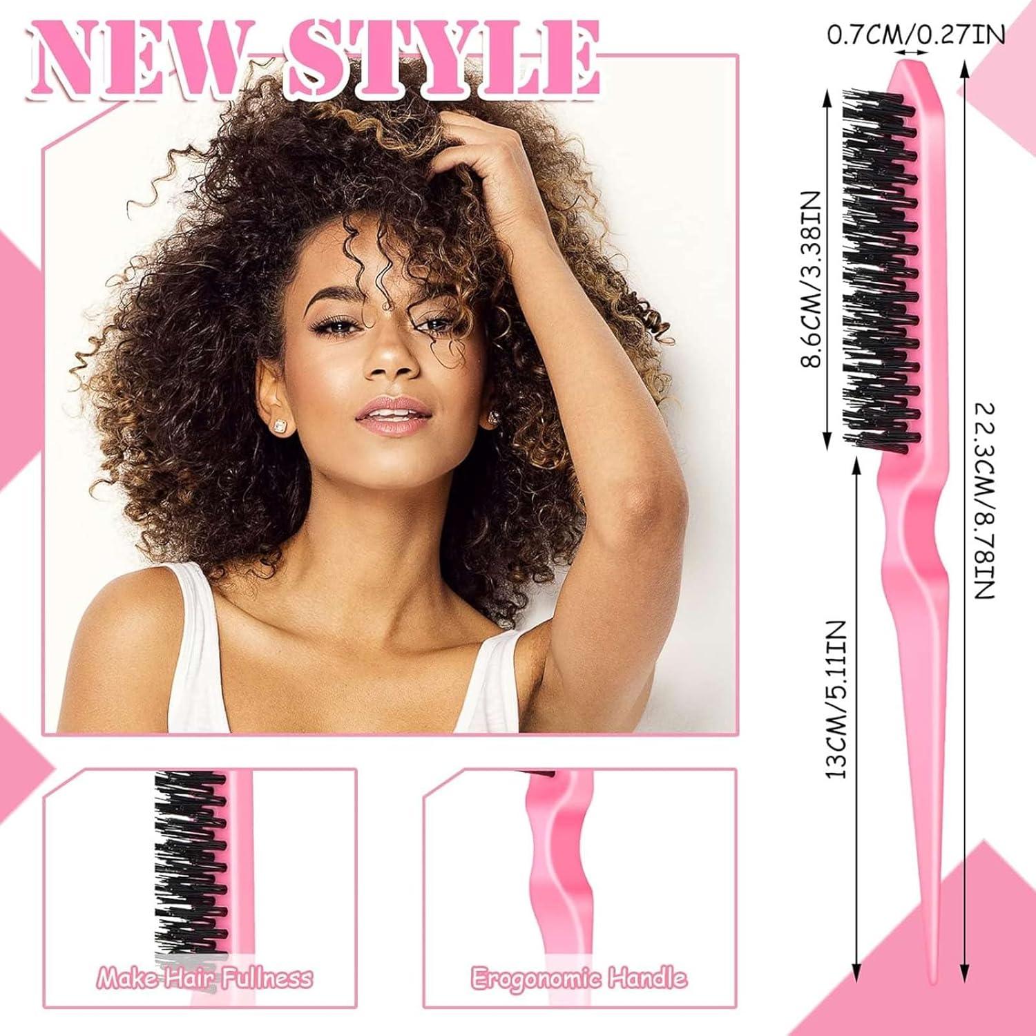 Juego de Estilizado de Cabello Youyole 90 Piezas Rosa