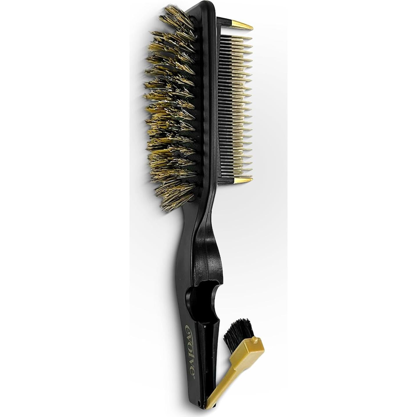 Evolve Triple Pro Styler 3 en 1 con Cepillo de Bordes