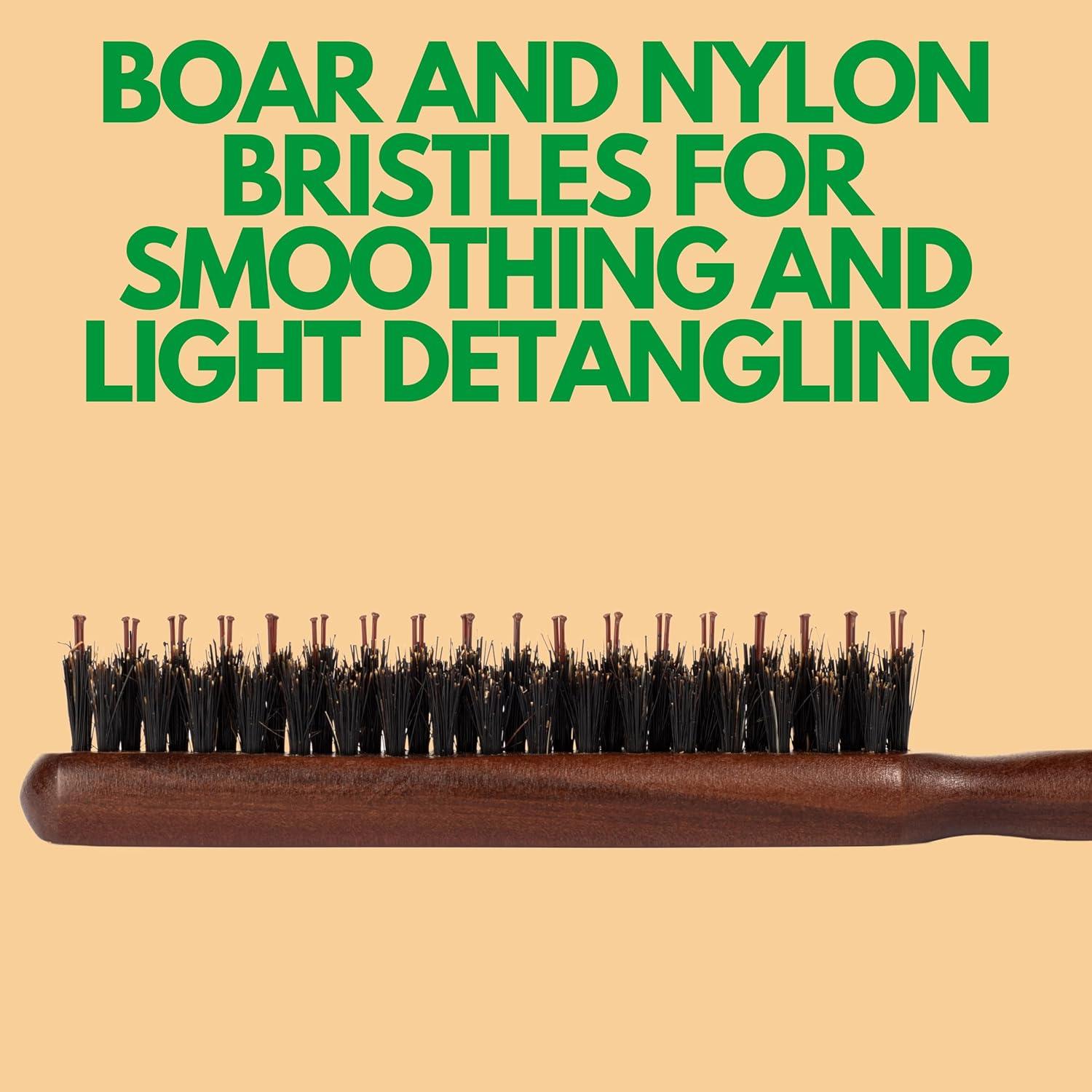 Cepillo de Teasing GranNaturals con Cerdas de Jabalí y Nylon - Volumen y Alisado