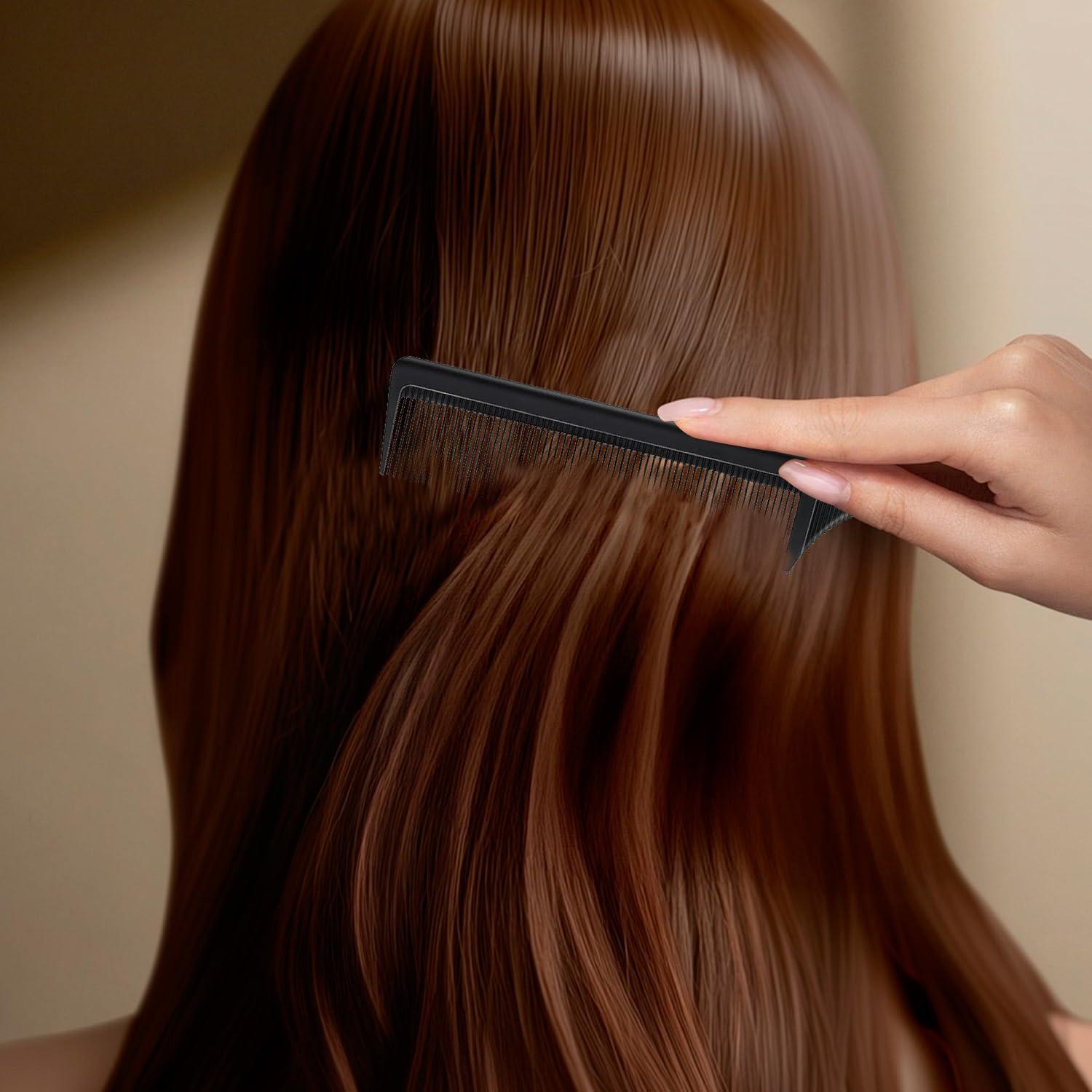 Juego de Peines y Cepillos XunL para Peinado de Cabello - Amarillo