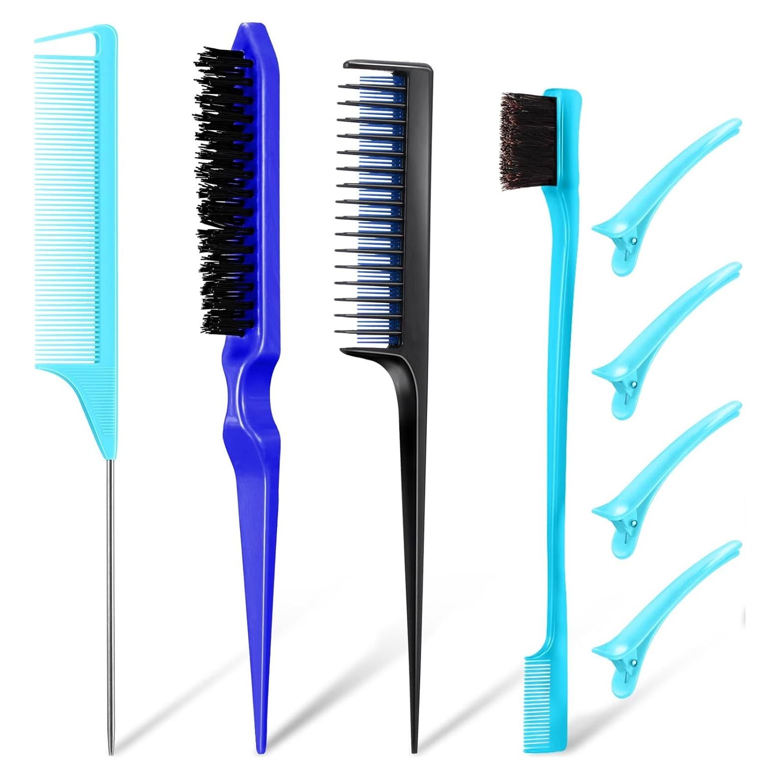 Juego de Estilizado de Cabello 8 Piezas Zopeal - Peines y Clips