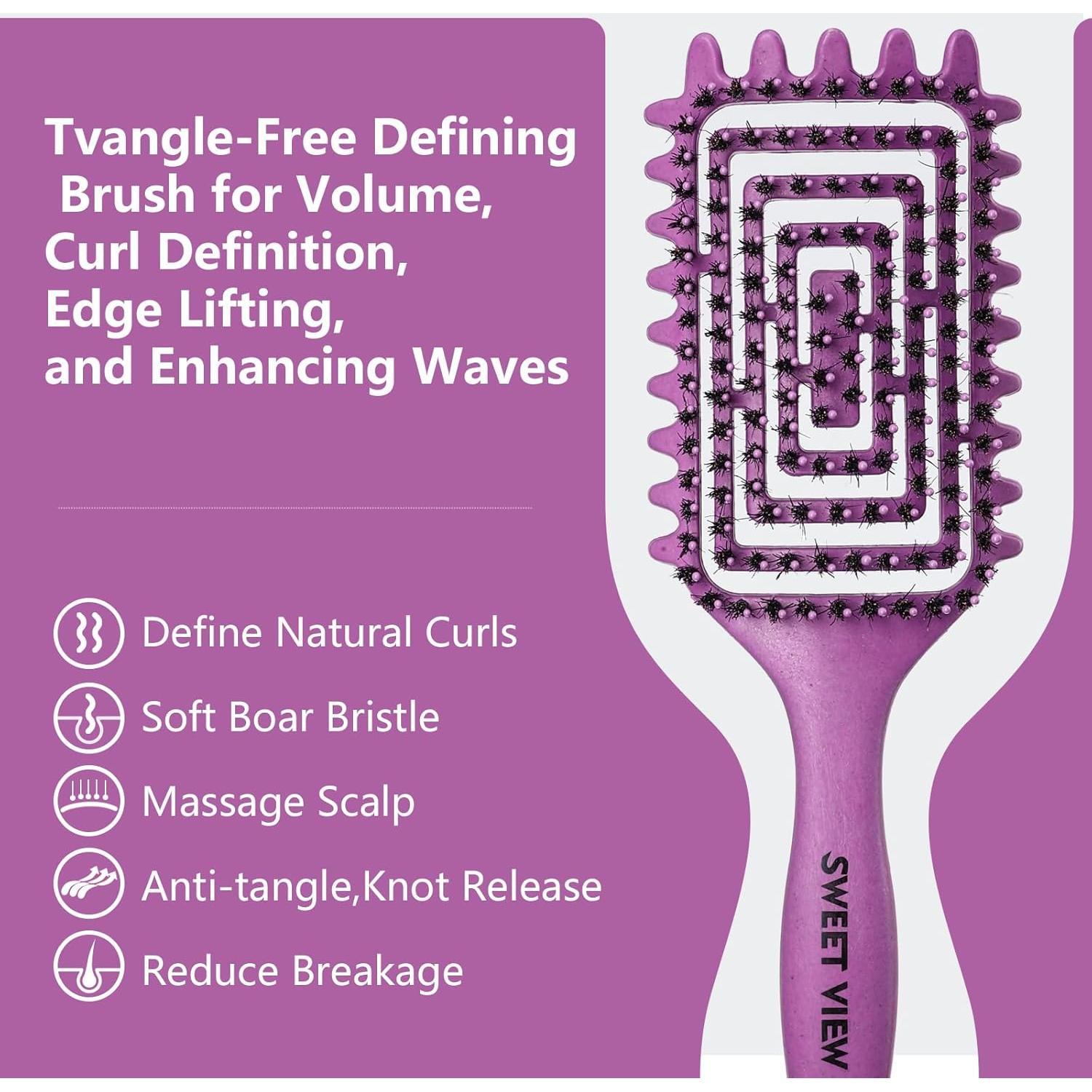 Cepillo Definidor Rizado SWEET VIEW - Volumen y Ondas