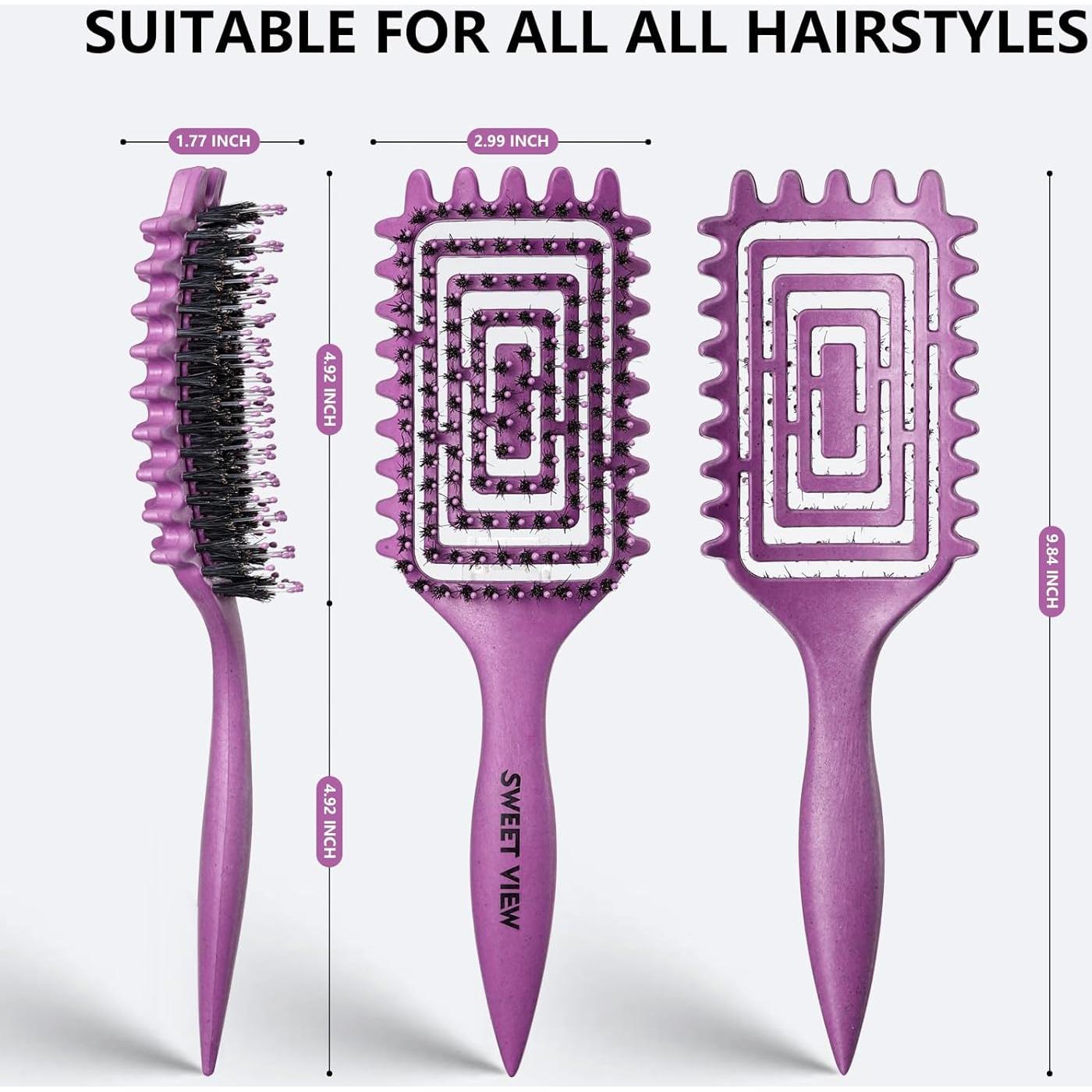 Cepillo Definidor Rizado SWEET VIEW - Volumen y Ondas