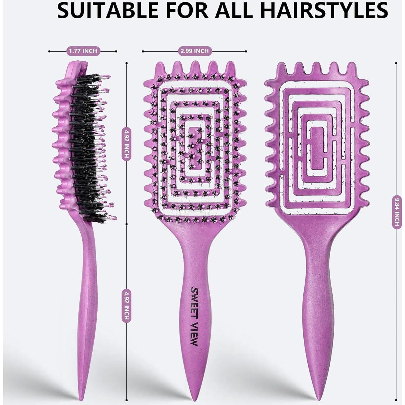 Cepillo Definidor Rizado SWEET VIEW - Volumen y Ondas