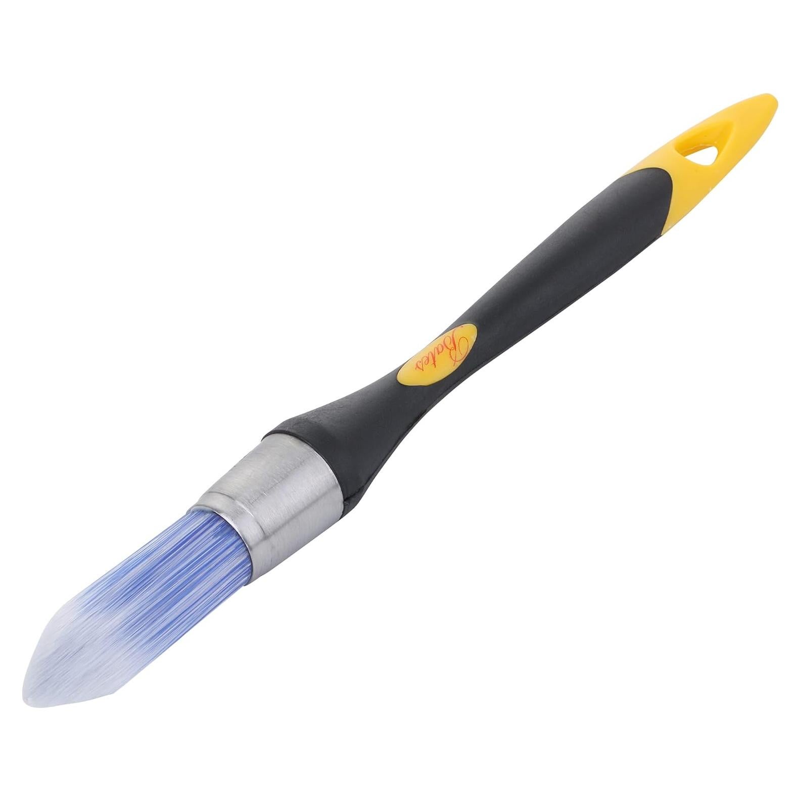 Brocha de Recorte Bates 1.9 cm Amarillo-Negro Profesional