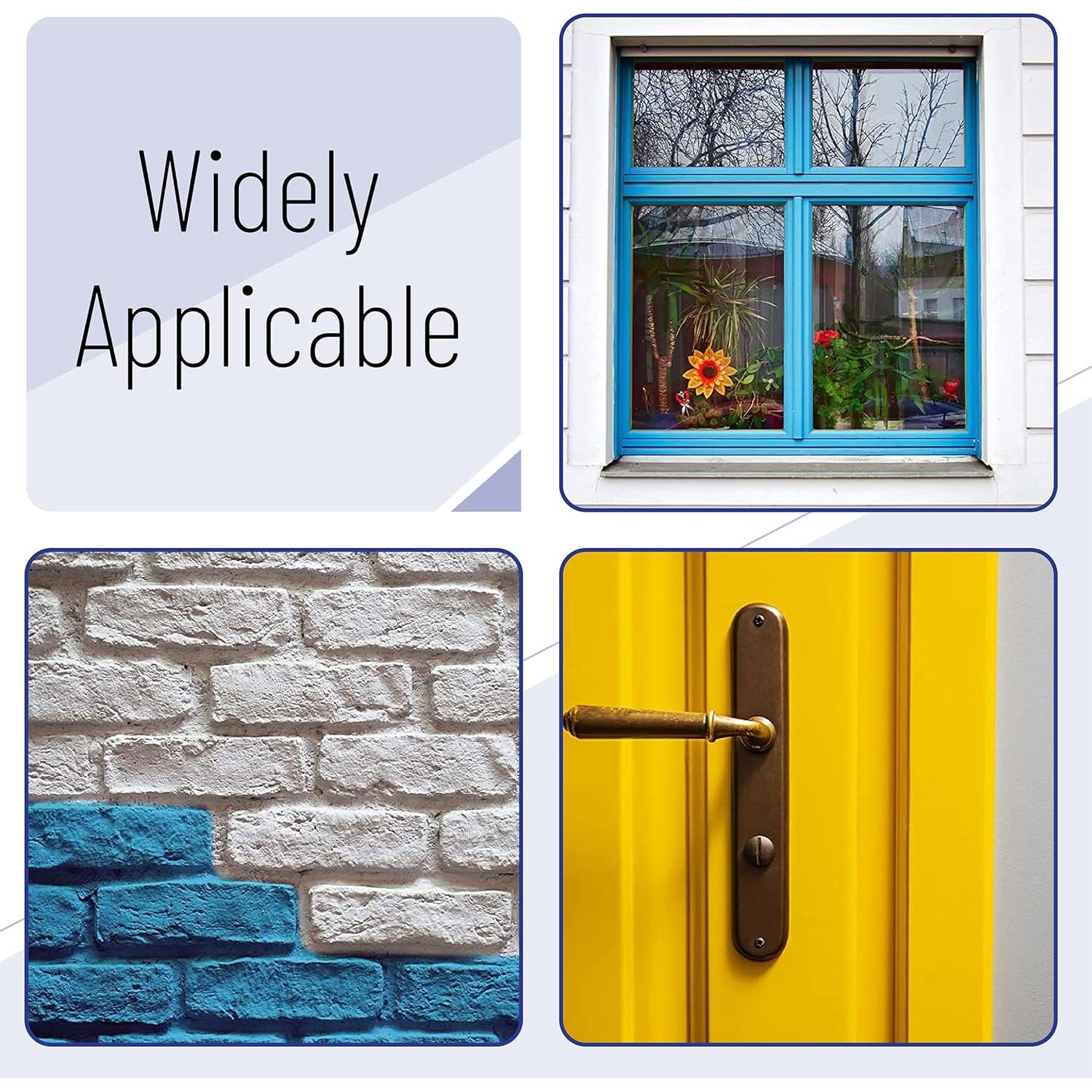 Brocha de Recorte Bates 1.9 cm Amarillo-Negro Profesional