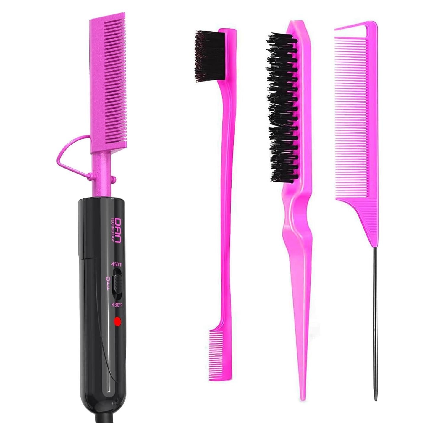 Kit de Estilizado de Cabello DAN Technology - Peina Caliente y Cepillos