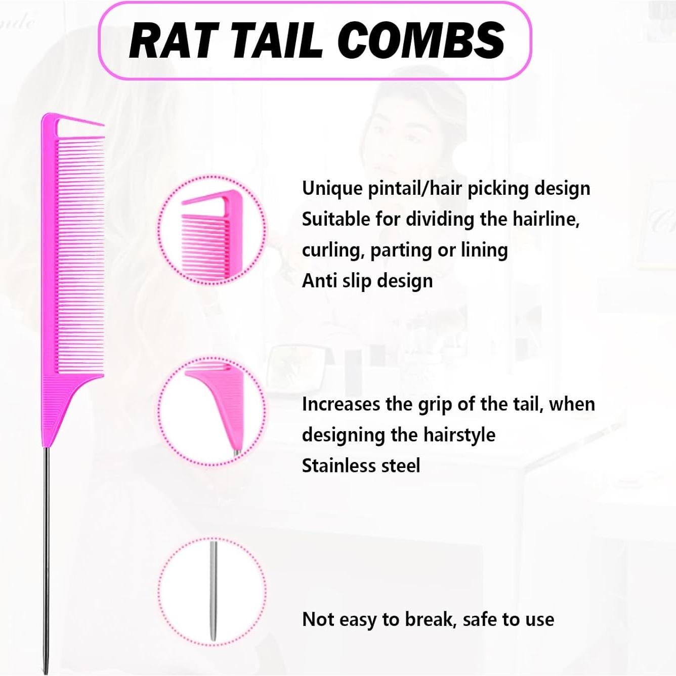 Kit de Estilizado de Cabello DAN Technology - Peina Caliente y Cepillos