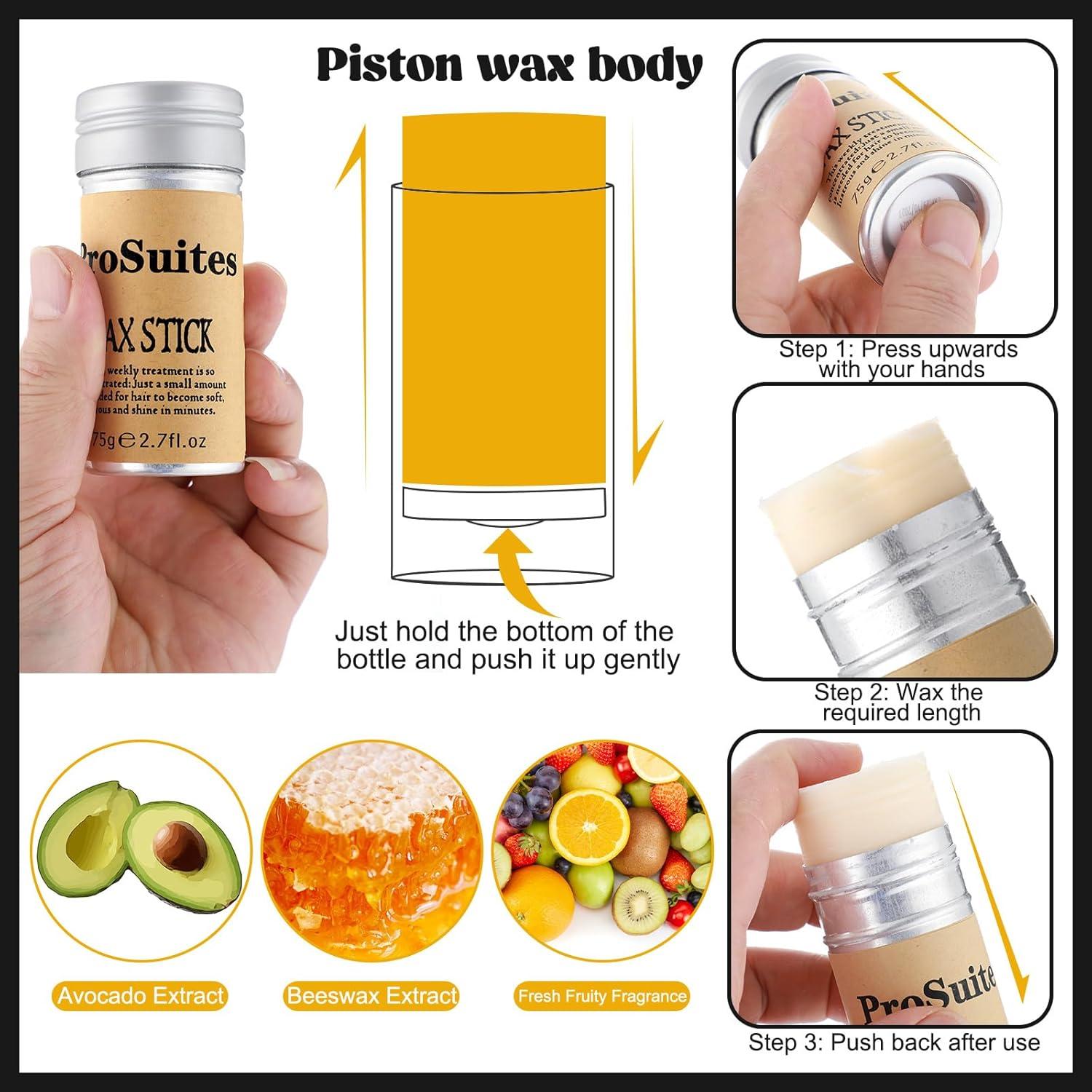 Juego de Cepillos para el Cabello Slick Back con Cera y Accesorios