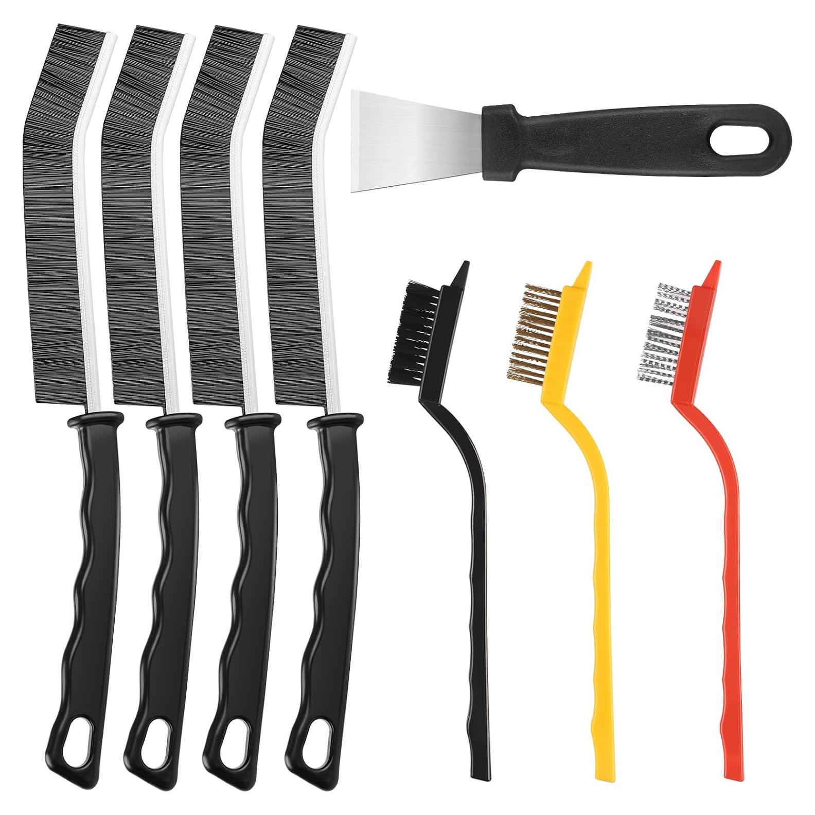 Juego de Cepillos de Limpieza de Ranuras Tedmax - 8 Piezas