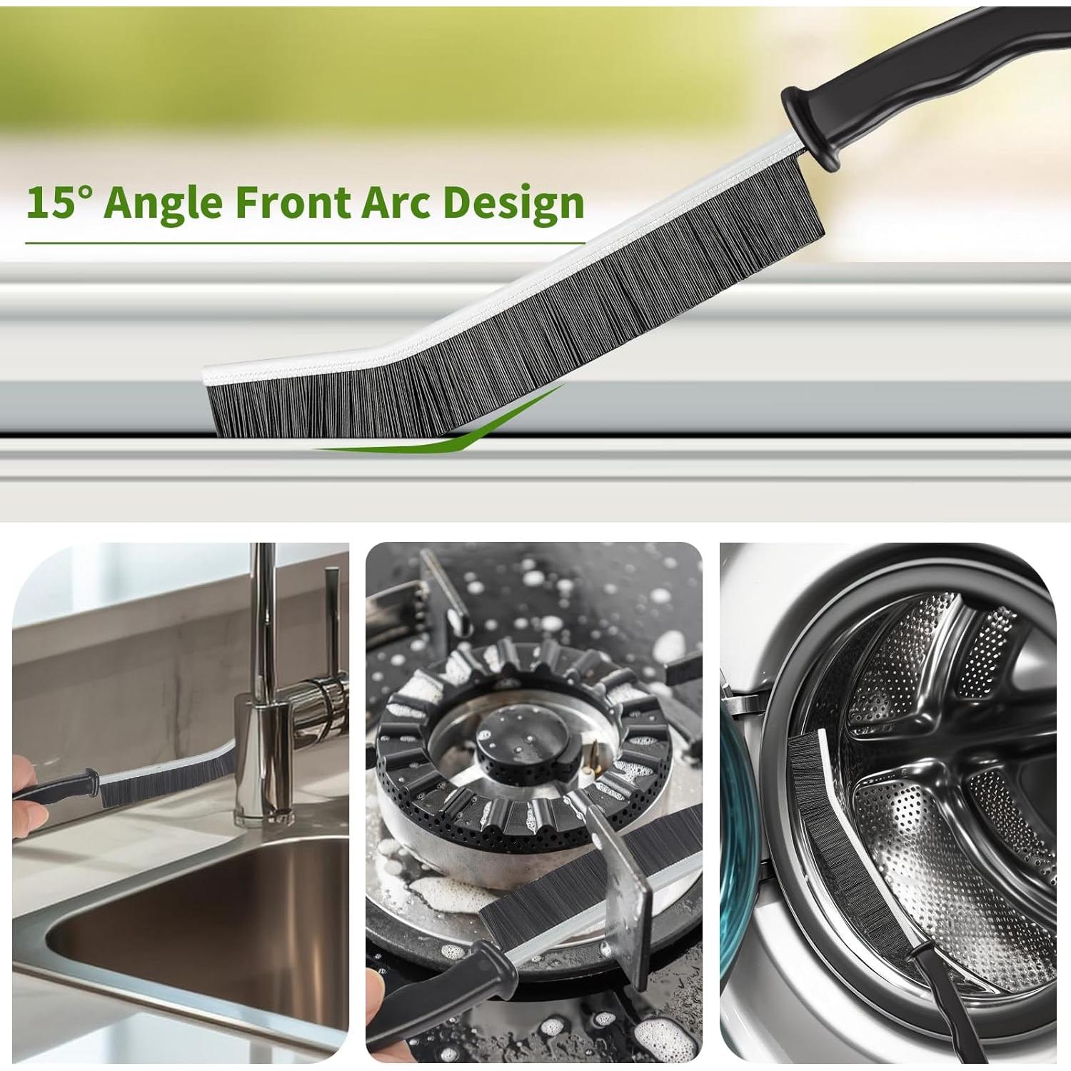 Juego de Cepillos de Limpieza de Ranuras Tedmax - 8 Piezas