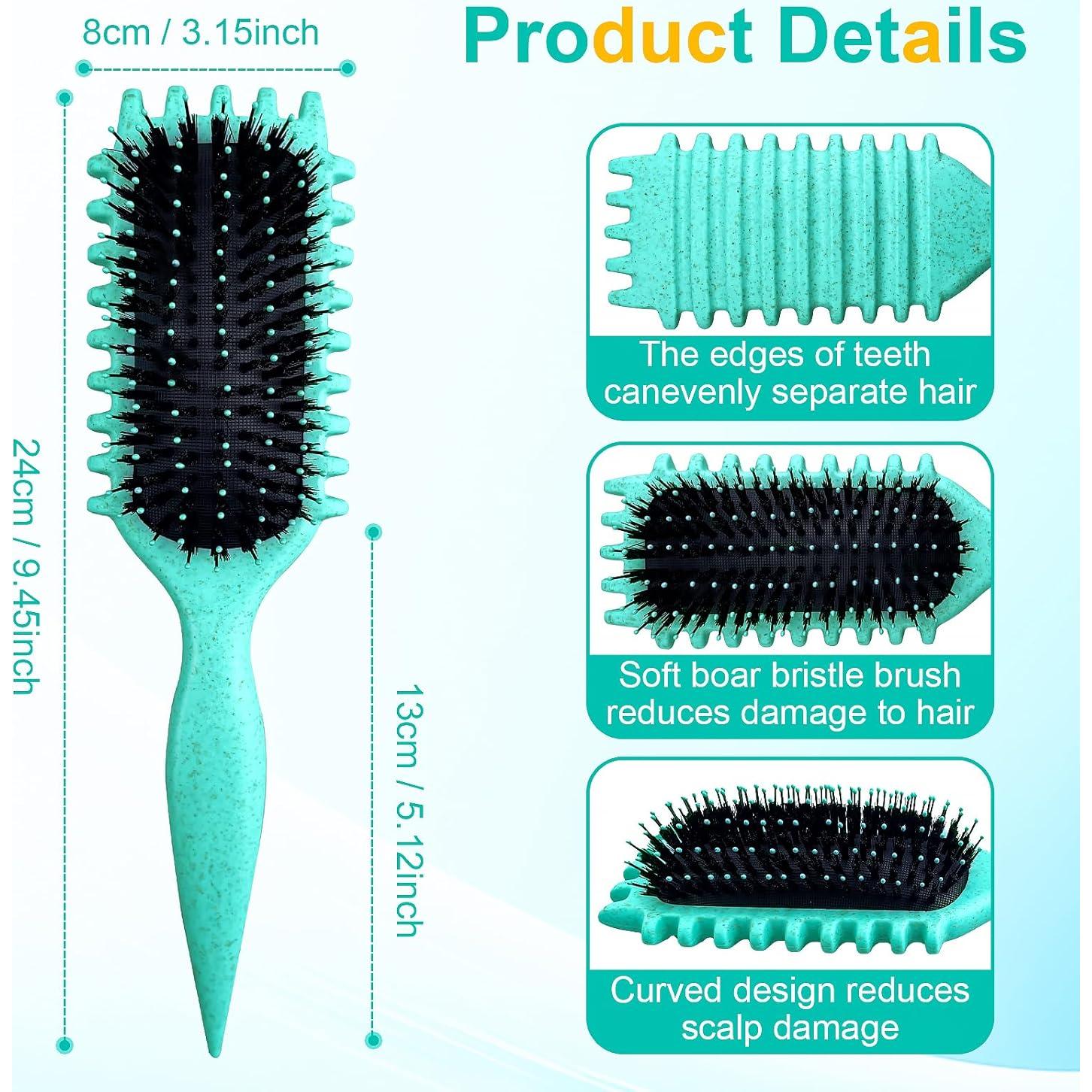 Candy Brush Cepillo Definidor de Rizos Verde 28.7x7.5cm