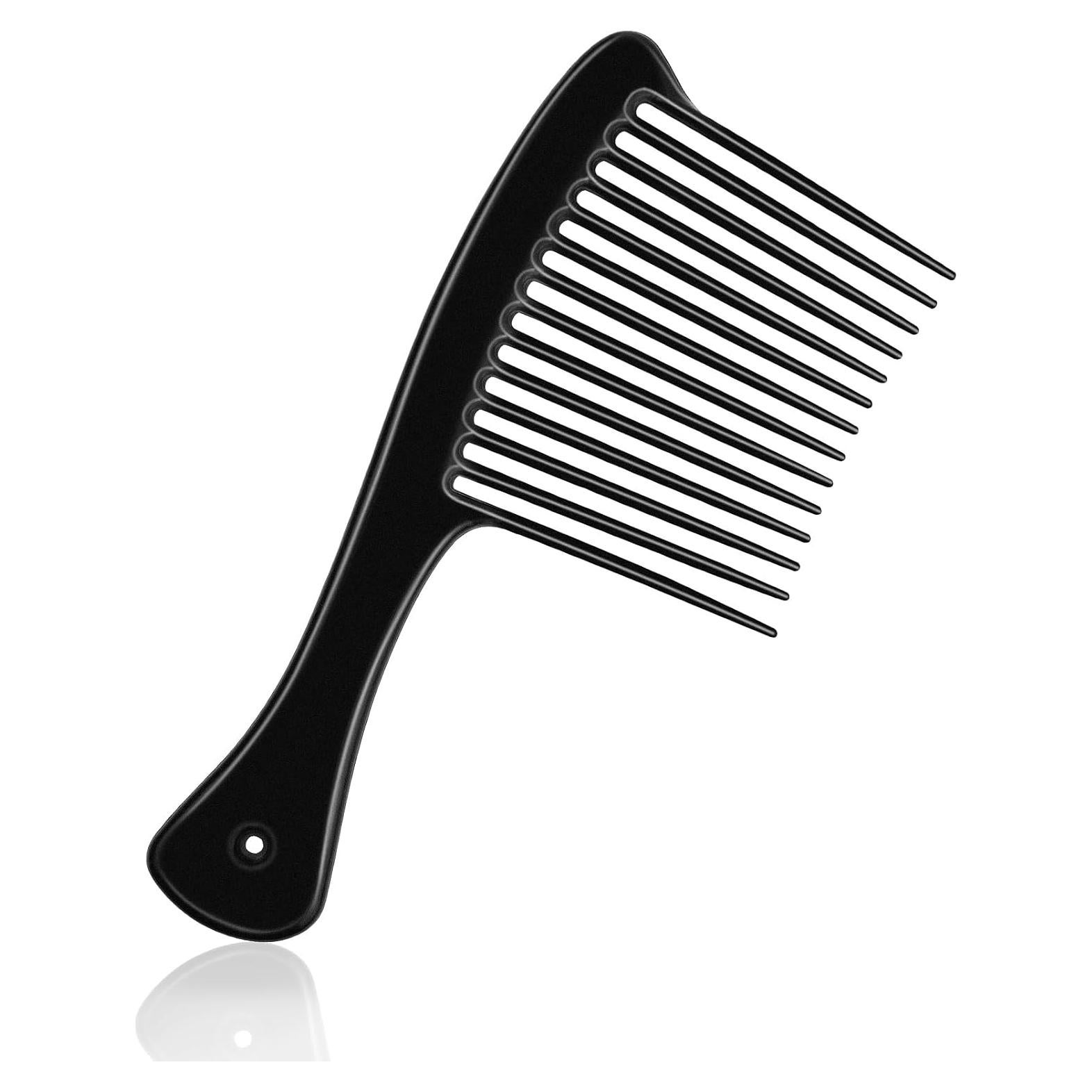 Peine de Dientes Anchos HDAJY para Cabello Rizado y Lacio