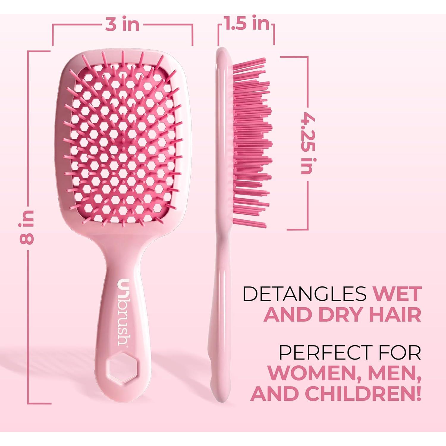 Cepillo Desenredante FHI Heat AC00UB Rosa Claro 1 Cuenta