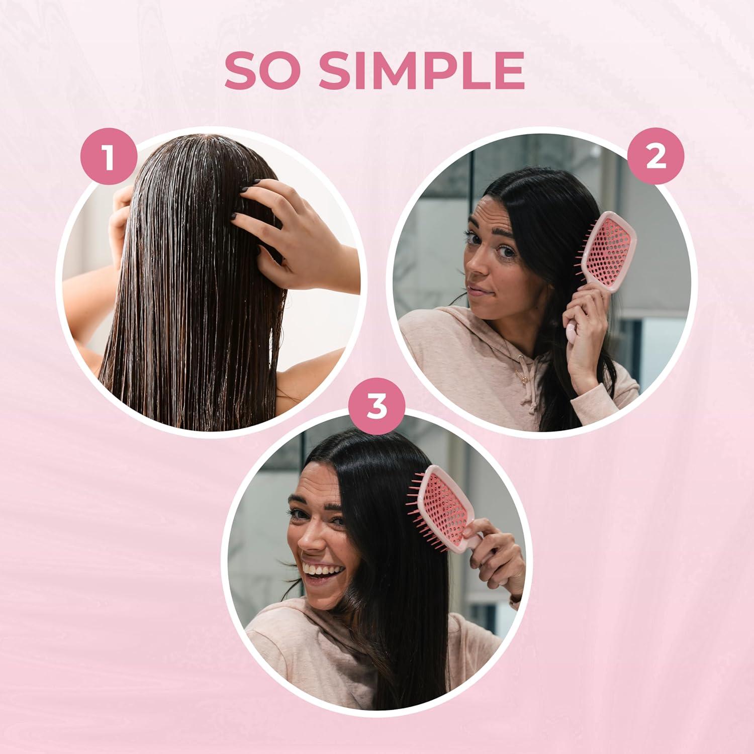 Cepillo Desenredante FHI Heat AC00UB Rosa Claro 1 Cuenta