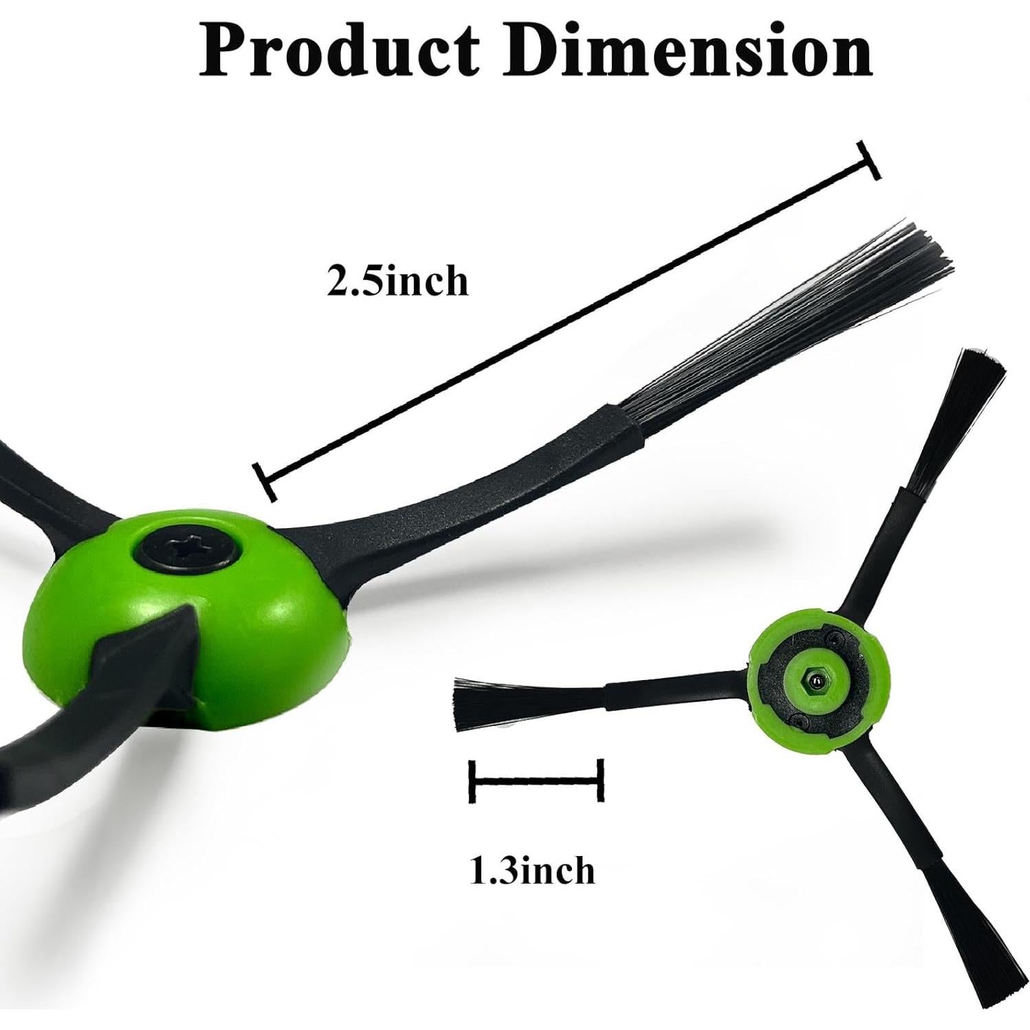 10 Cepillos Laterales Repuesto Soniicmomo para iRobot Roomba