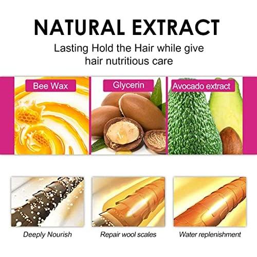 Juego de Cera para Cabello BestLand - 4 Piezas Negro