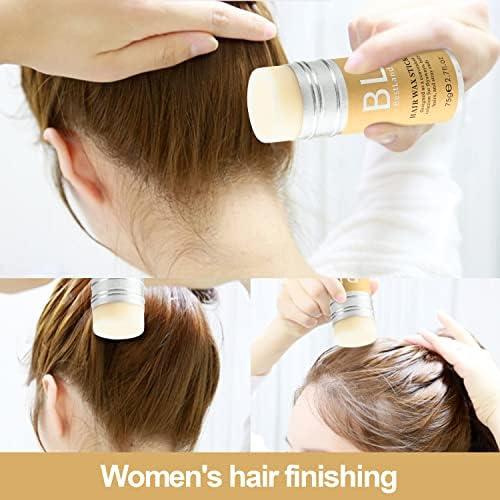 Juego de Cera para Cabello BestLand - 4 Piezas Negro