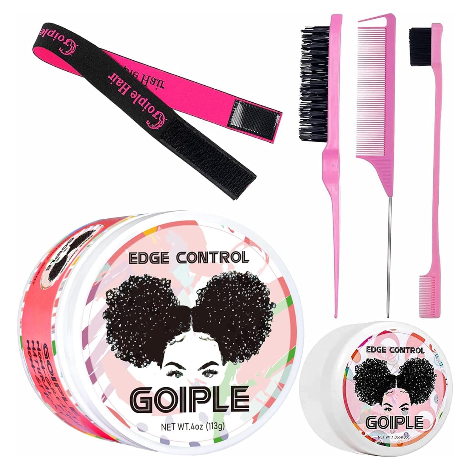 Cera Control de Bordes Goiple 150g + Accesorios para Cabello