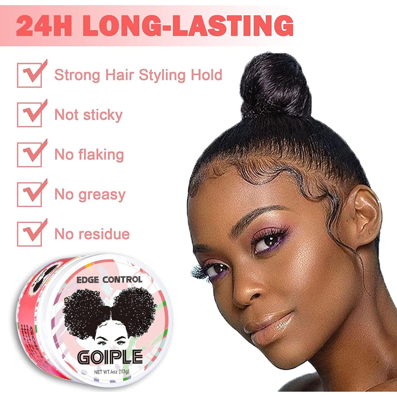 Cera Control de Bordes Goiple 150g + Accesorios para Cabello