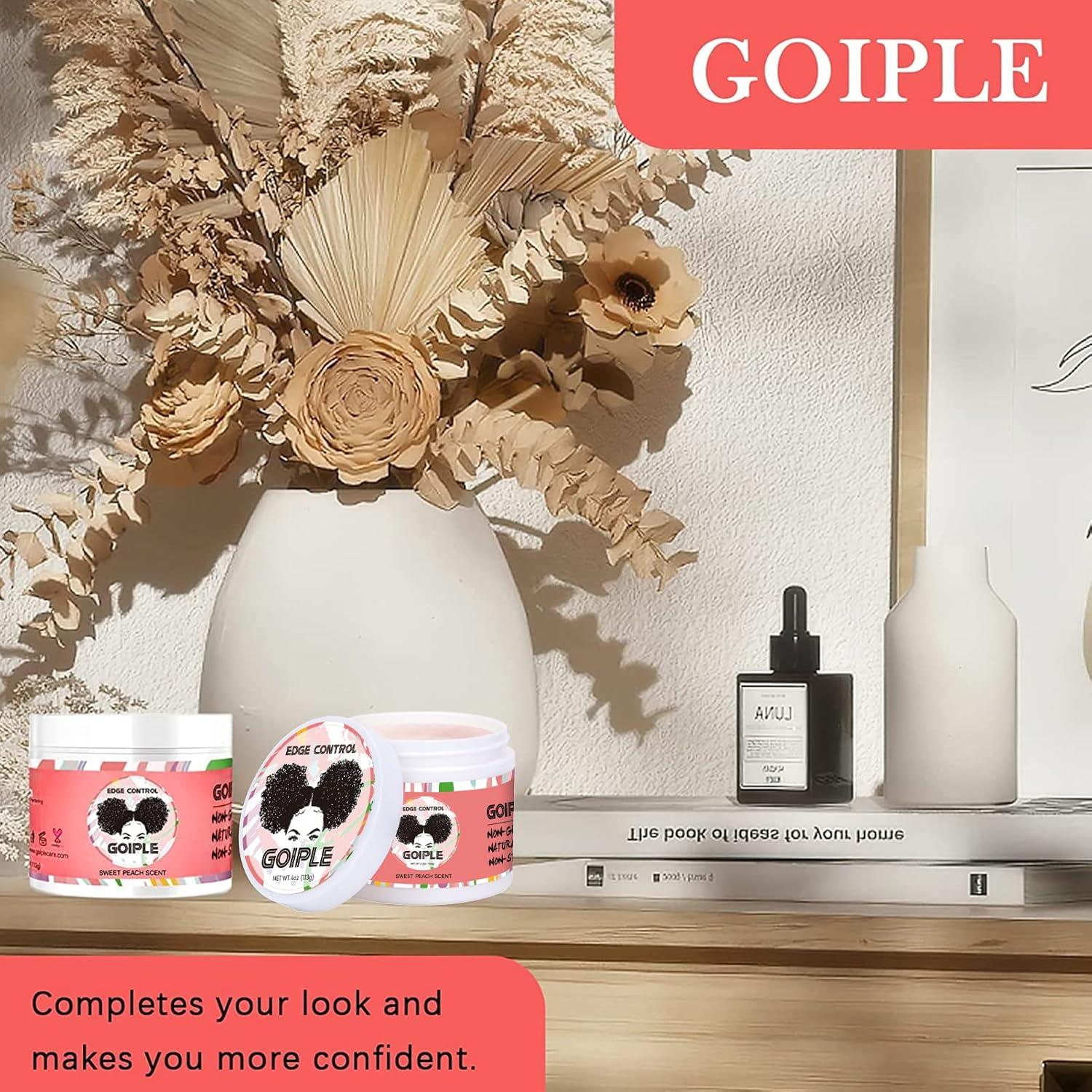 Cera Control de Bordes Goiple 150g + Accesorios para Cabello