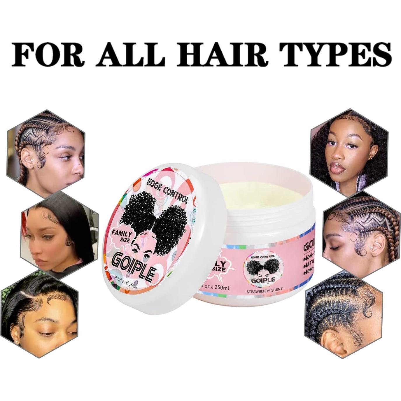 Cera de Control de Bordes Goiple 235 g Rosa - Gel Hidratante