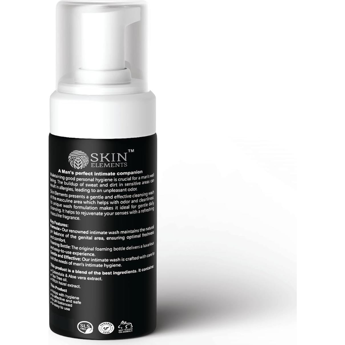 Skin Elements Lavado Íntimo Hombres 120 ml pH Equilibrado