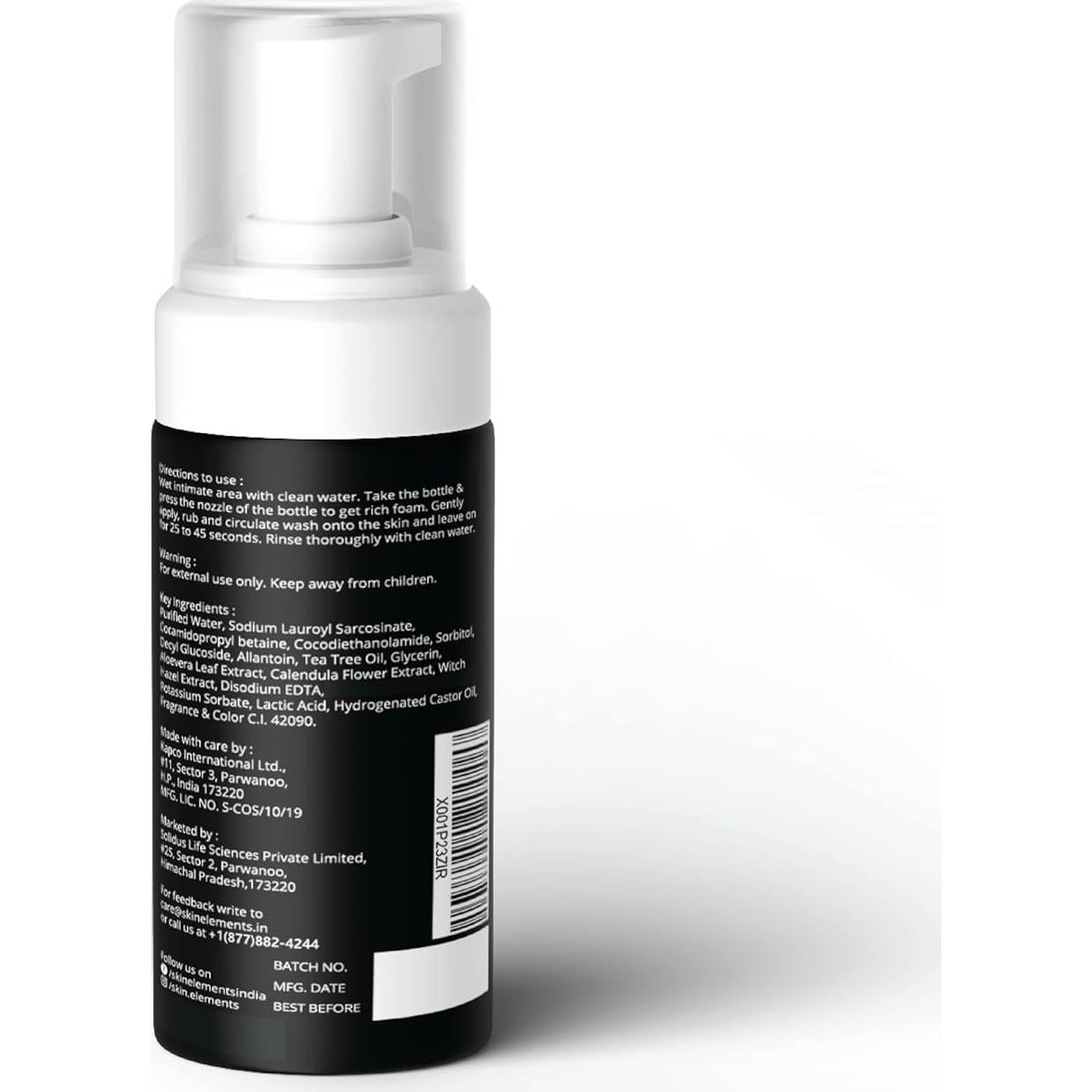 Skin Elements Lavado Íntimo Hombres 120 ml pH Equilibrado