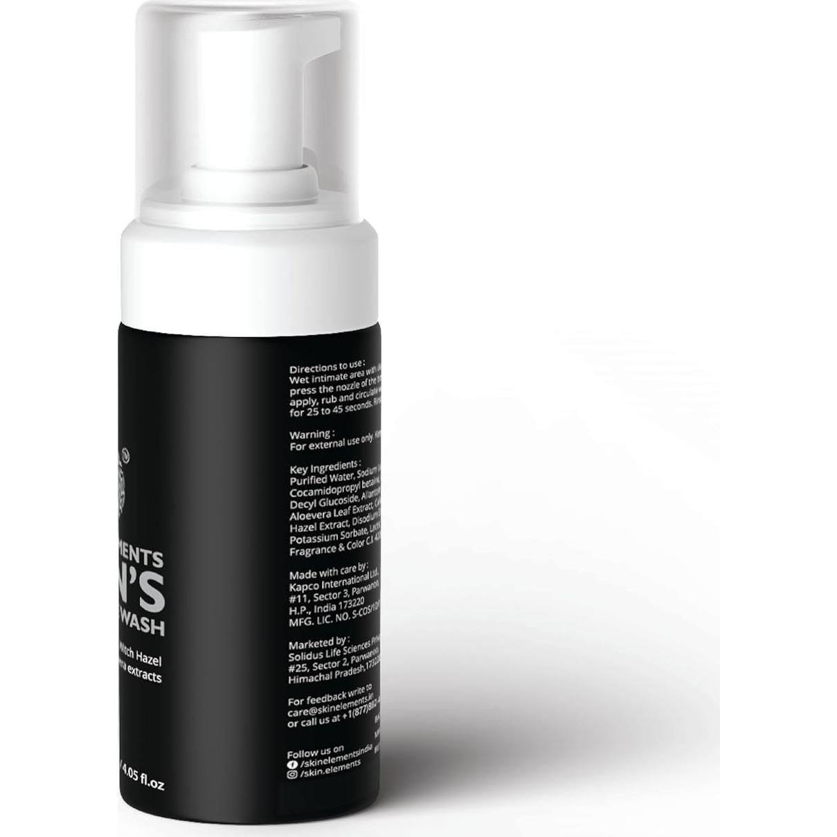 Skin Elements Lavado Íntimo Hombres 120 ml pH Equilibrado