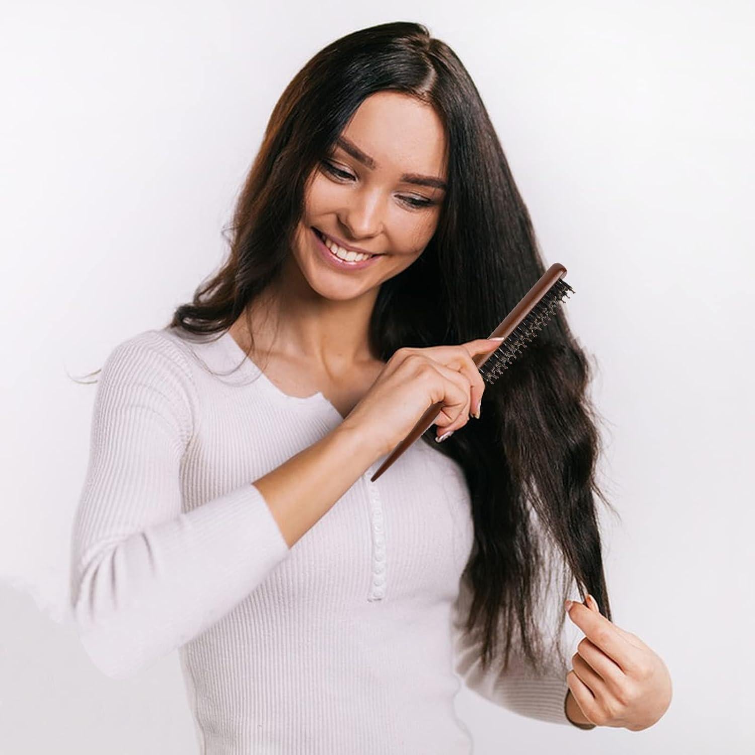 Cepillo de Teasing Sliverdew de Jabalí y Nylon 24cm