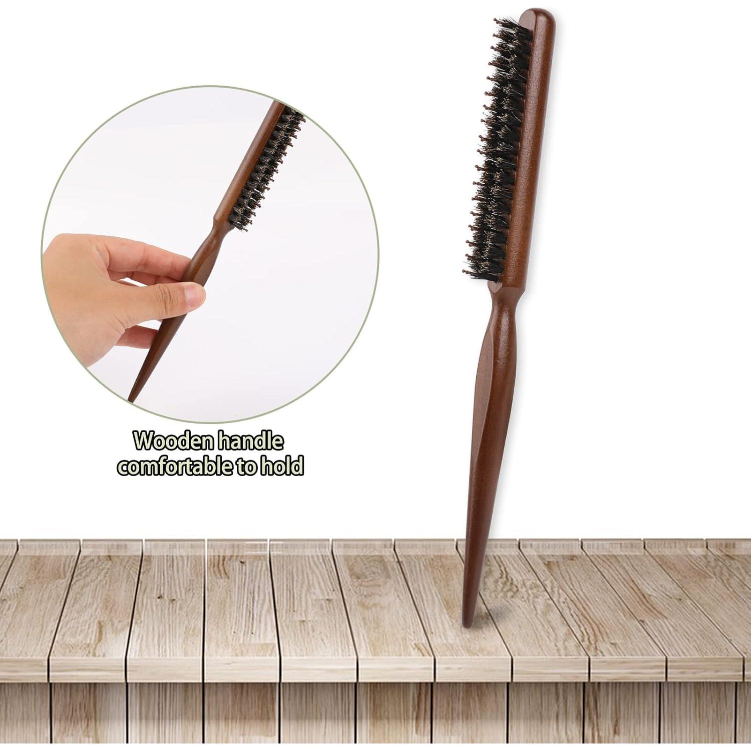 Cepillo de Teasing Sliverdew de Jabalí y Nylon 24cm