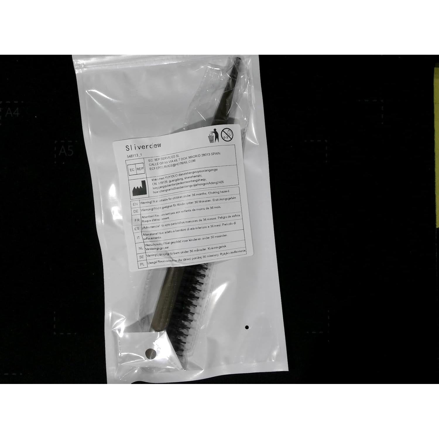 Cepillo de Teasing Sliverdew de Jabalí y Nylon 24cm