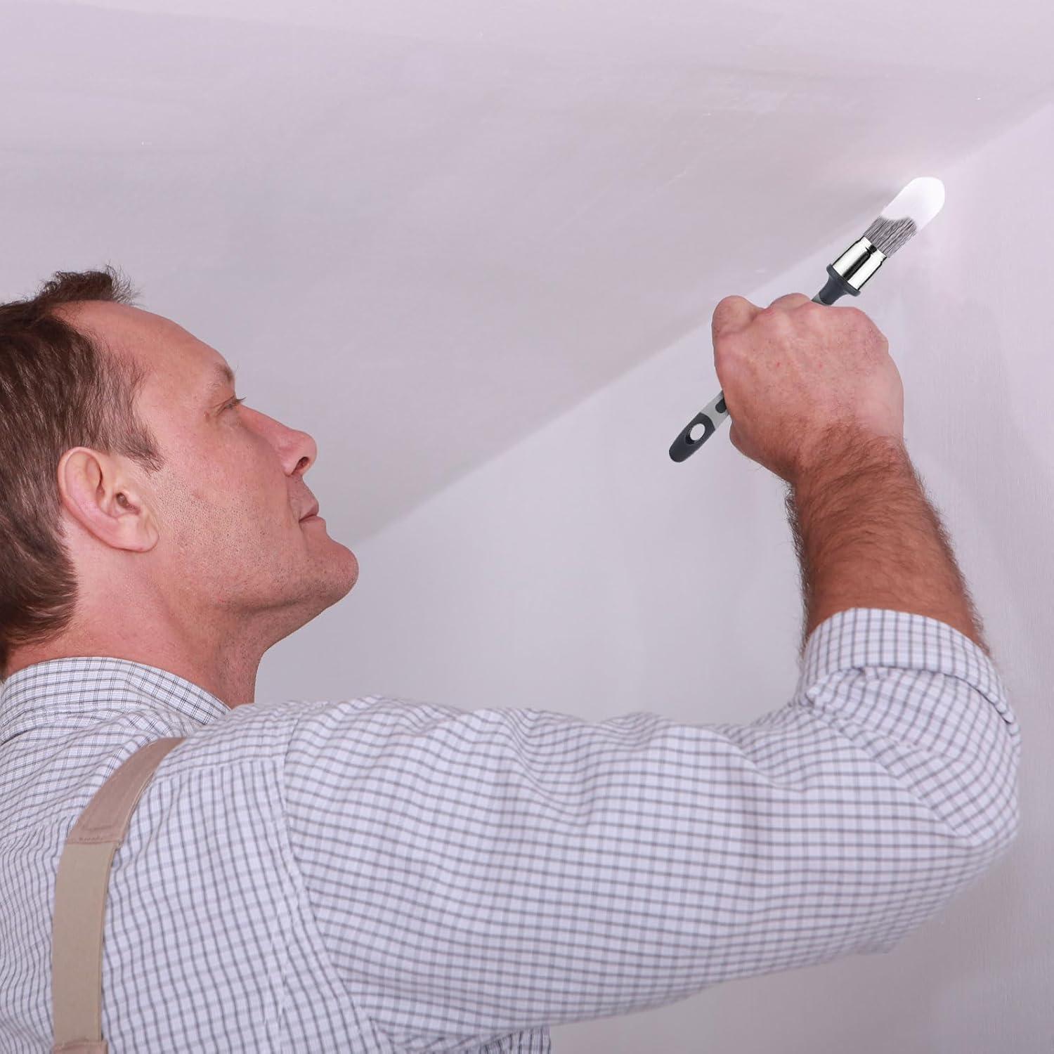 Juego de 4 Pinceles de Detalle BOXOB para Pintura en Esquinas