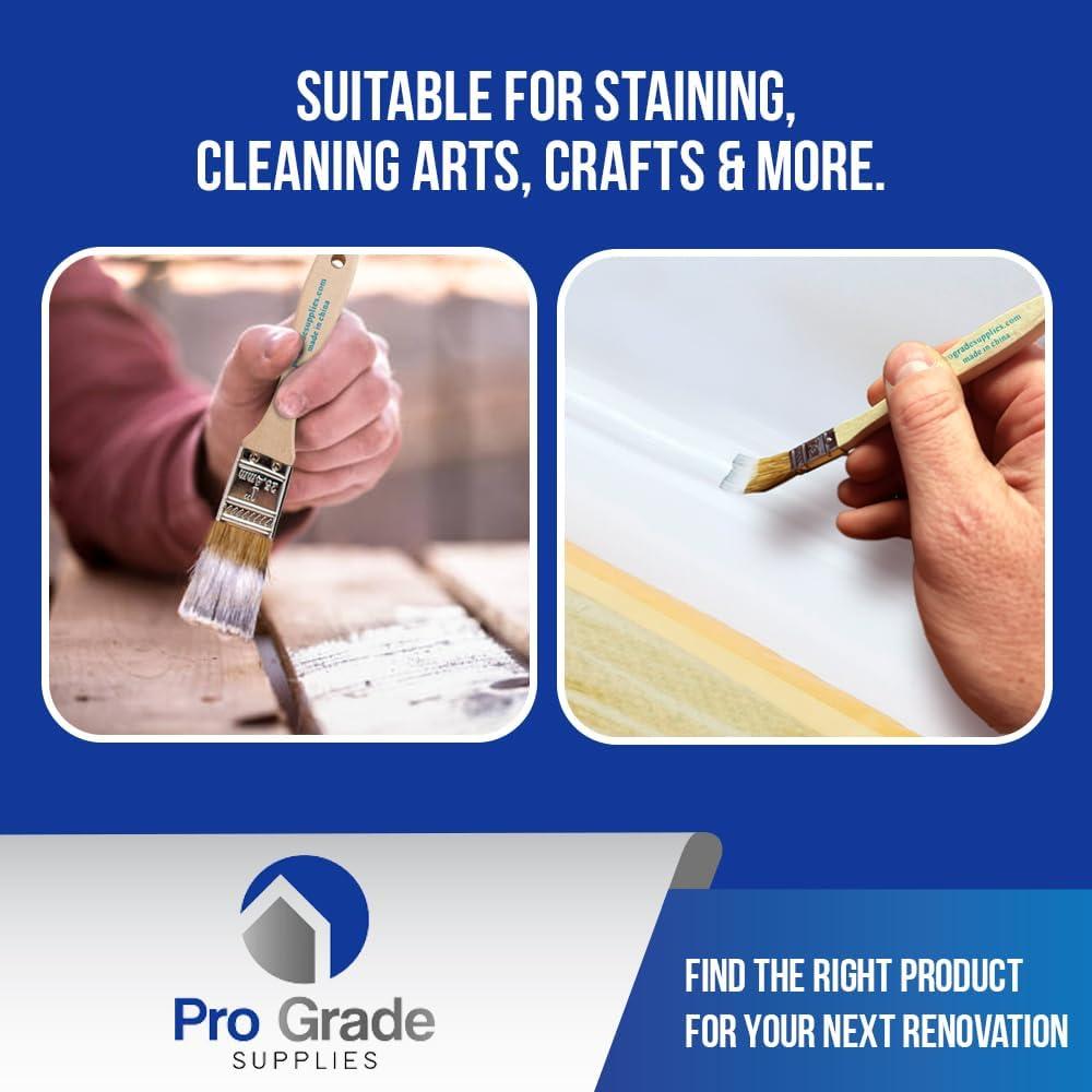 Brochas de Pintura Pro Grade Chip 1" (2.54 cm) - Paquete 96