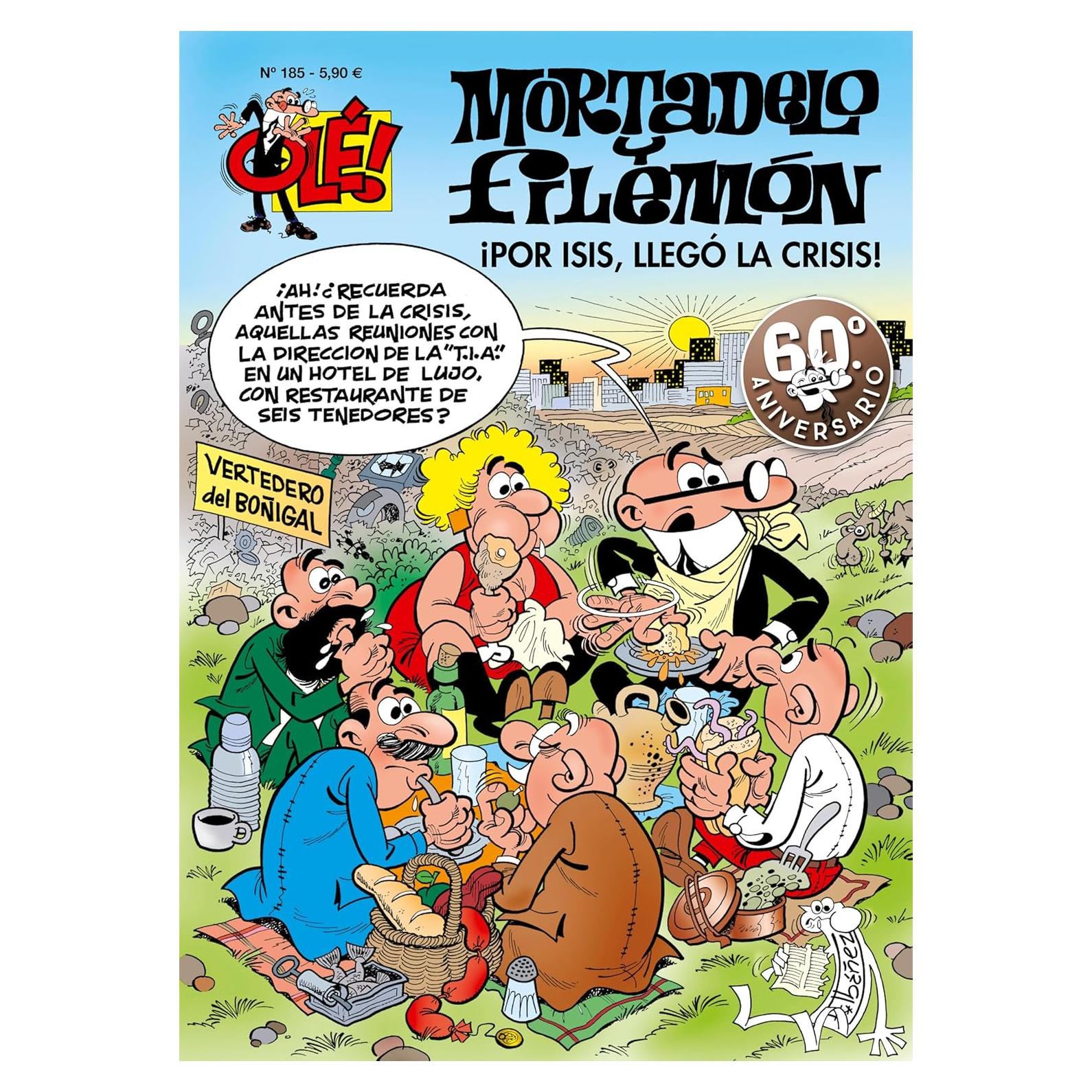 Cómic Mortadelo y Filemón 185 - Crisis Económica