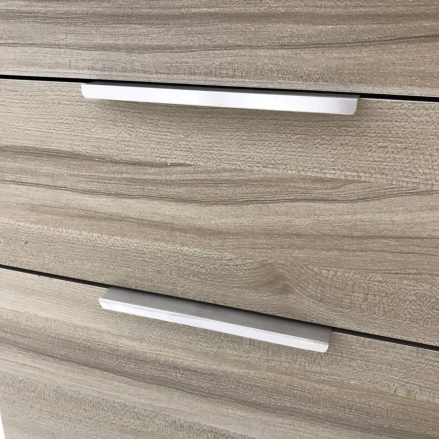 Tiradores de Cajones Jetland 10 Unidades Níquel Cepillado 76mm